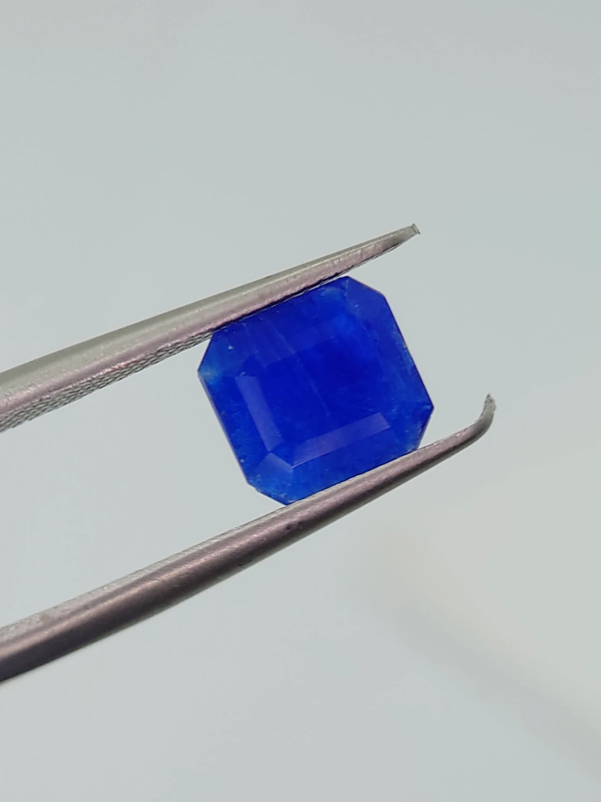 1.36ct Beautiful Natural Hauyne Square Cut Faceted Loose Gemstones from Afghanstian — view 2