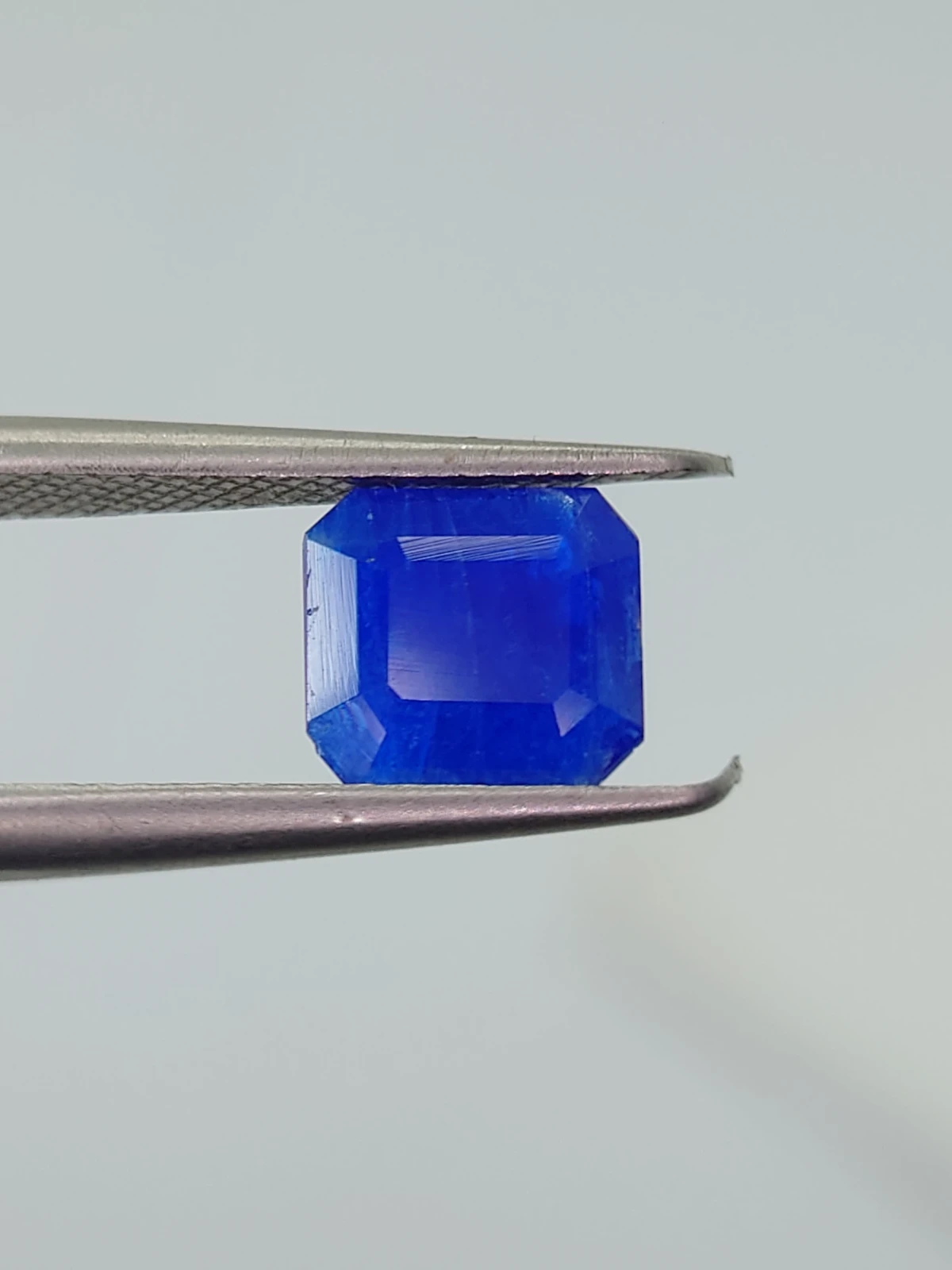1.36ct Beautiful Natural Hauyne Square Cut Faceted Loose Gemstones from Afghanstian — view 4