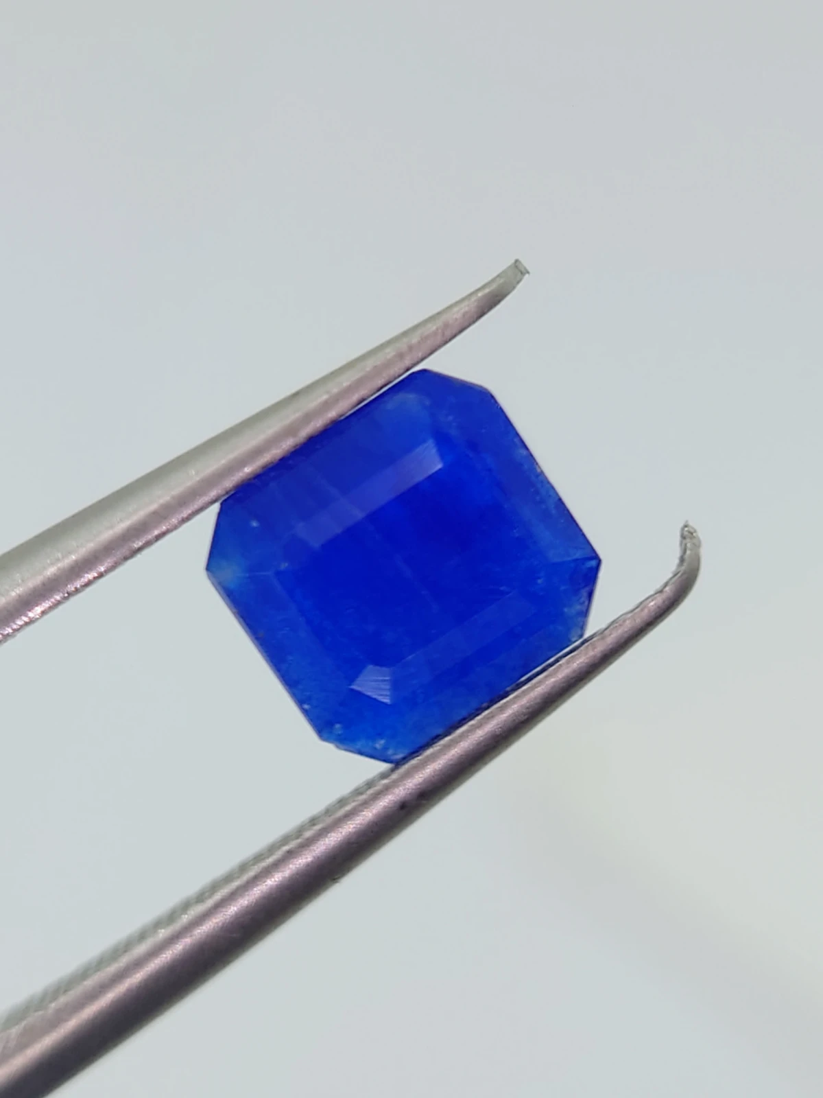 1.36ct Beautiful Natural Hauyne Square Cut Faceted Loose Gemstones from Afghanstian — view 5