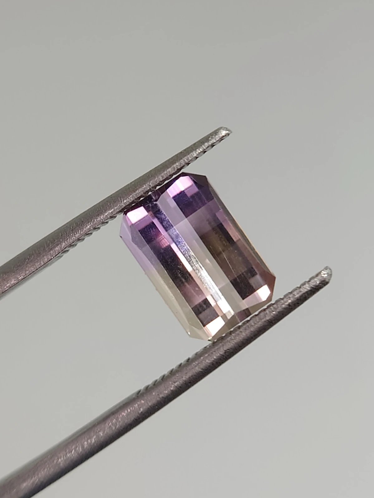 2.10ct Natural Ametrine Emerald Cut Faceted Loose Gemstones from Bovilia — view 7