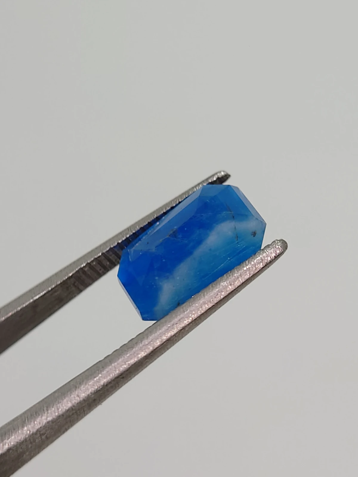 1ct  Natural Hauyne  Emerald Cut Faceted Loose Gemstones from Afghanistan — view 3