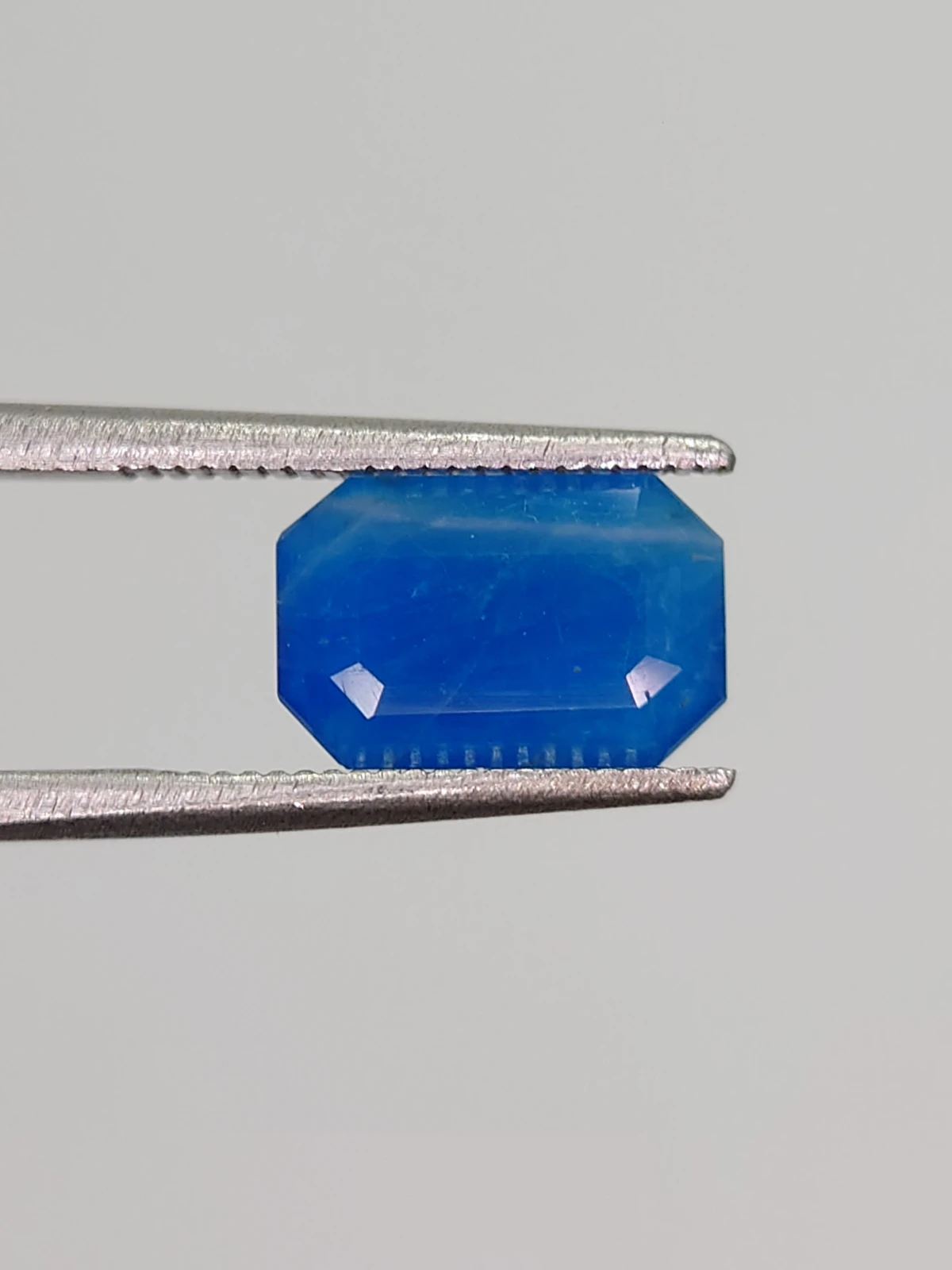 1ct  Natural Hauyne  Emerald Cut Faceted Loose Gemstones from Afghanistan — view 5