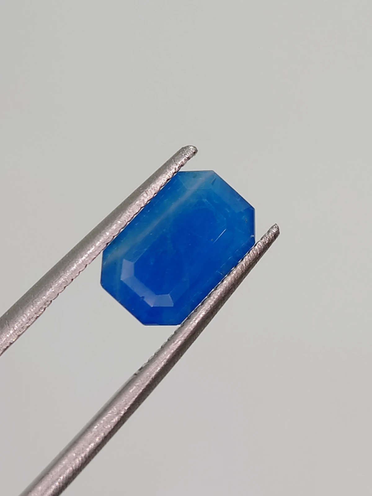 1ct  Natural Hauyne  Emerald Cut Faceted Loose Gemstones from Afghanistan — view 6