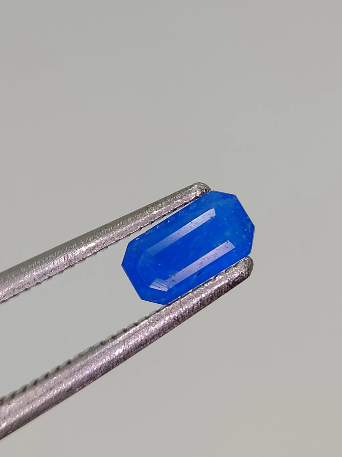 Beautiful Natural Hauyne Emerald Cut Faceted Loose Gemstones from Afghanistan — view 1