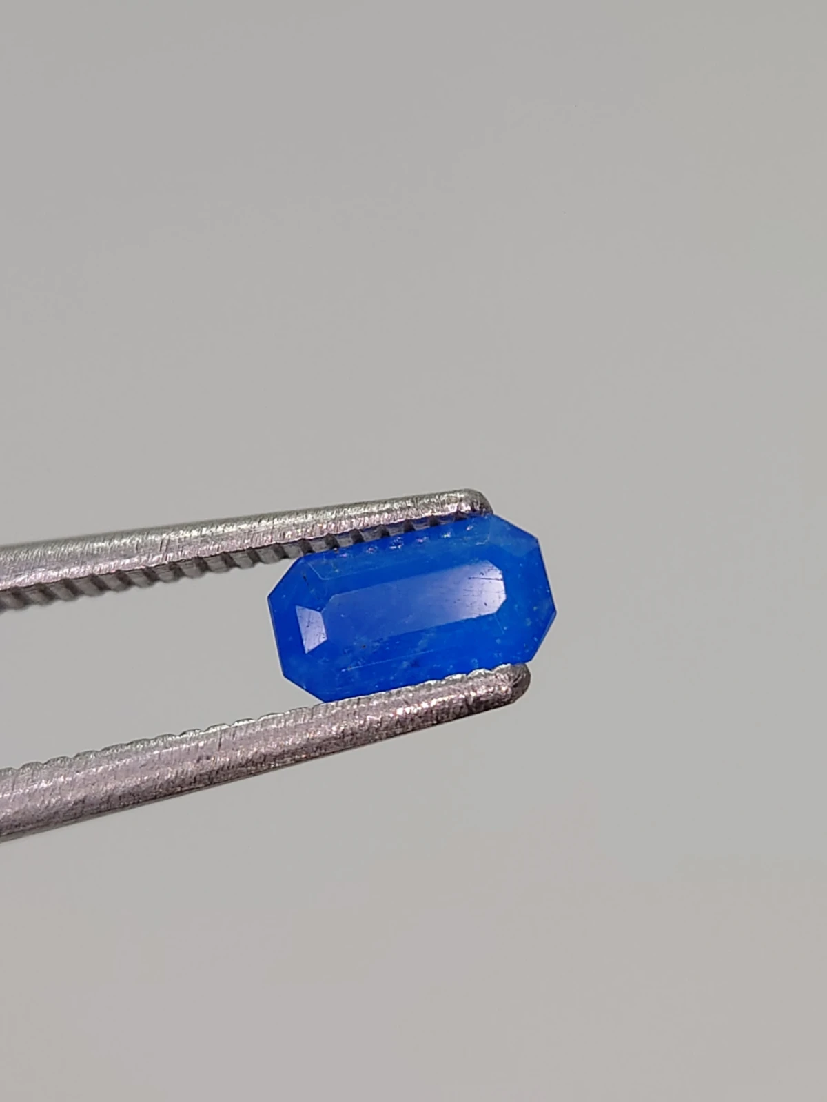 Beautiful Natural Hauyne Emerald Cut Faceted Loose Gemstones from Afghanistan — view 4