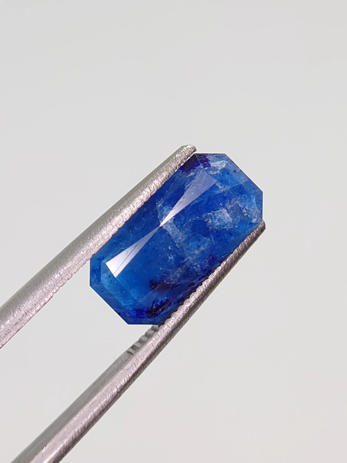 2.72ct Beautiful Natural Hauyne  Emerald Cut Faceted Loose Gemstones from Afghanistan — view 4