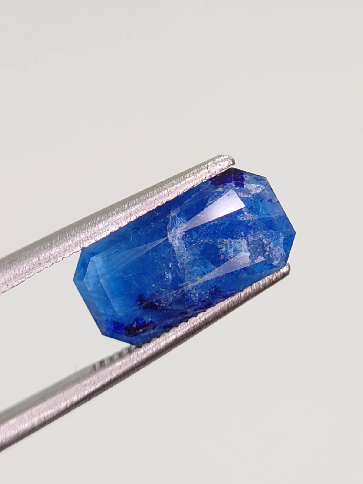 2.72ct Beautiful Natural Hauyne  Emerald Cut Faceted Loose Gemstones from Afghanistan — view 3