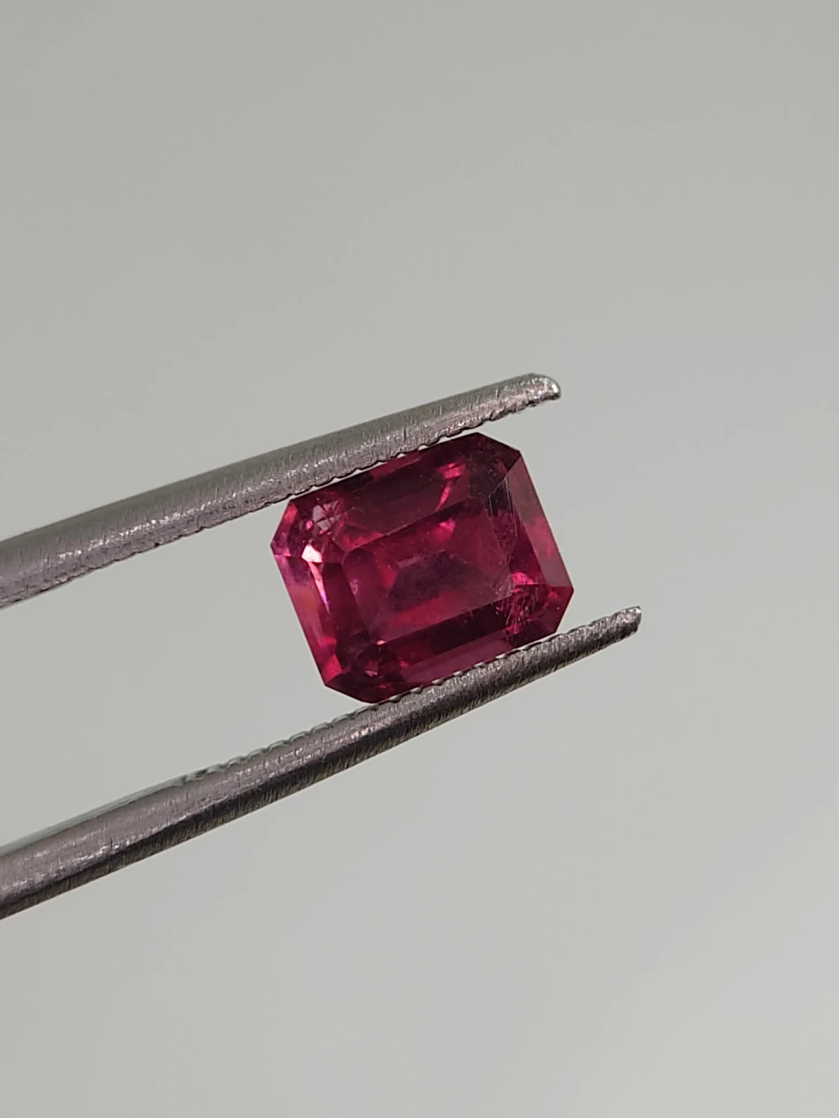 1.64ct Natural Malaya Garnet Cushion Cut Faceted Loose Gemstone From Malawi — view 1