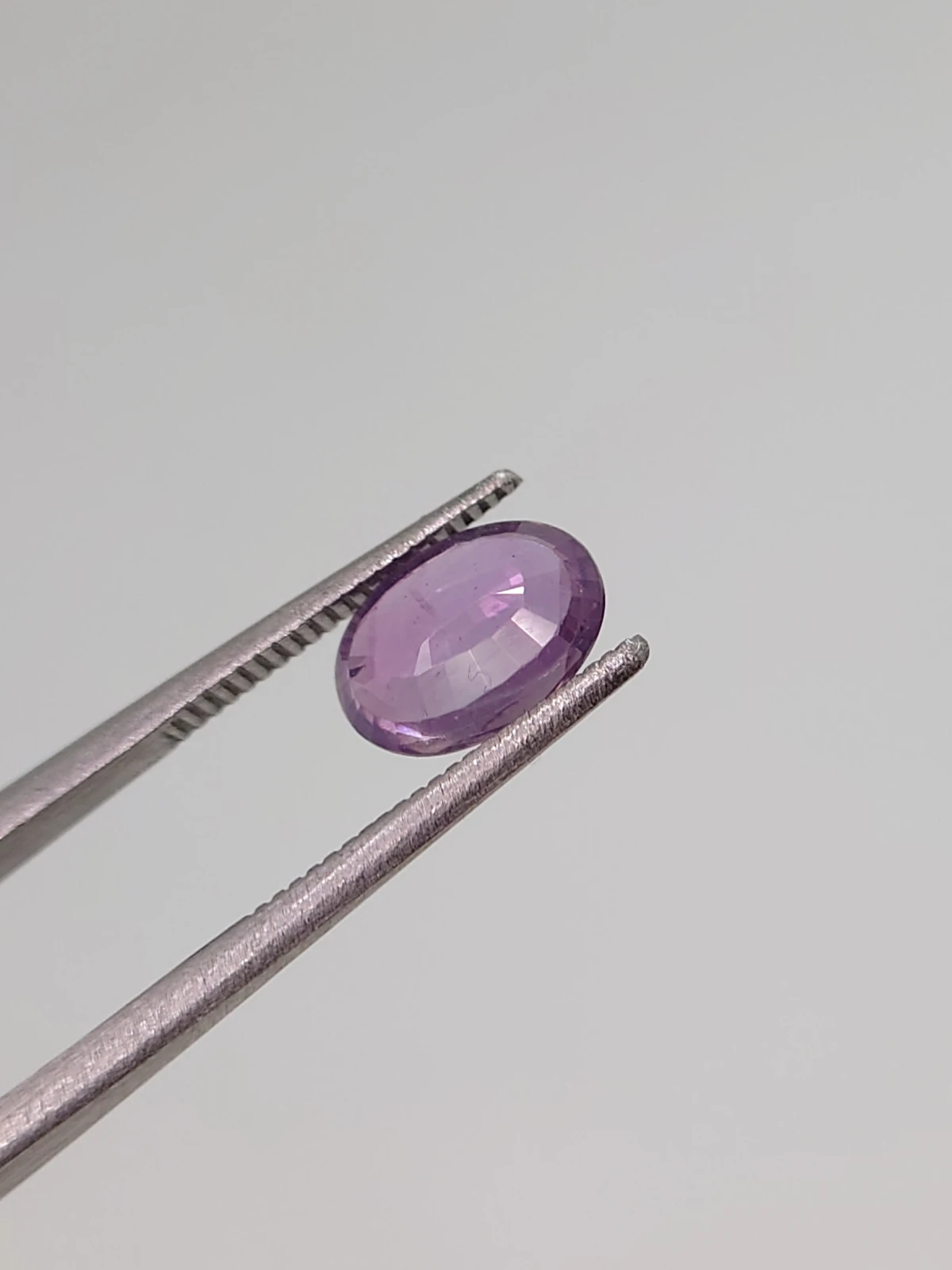 1.59ct Natural Pinkish Purple Sapphire from Kashmir, Pakistan — view 1