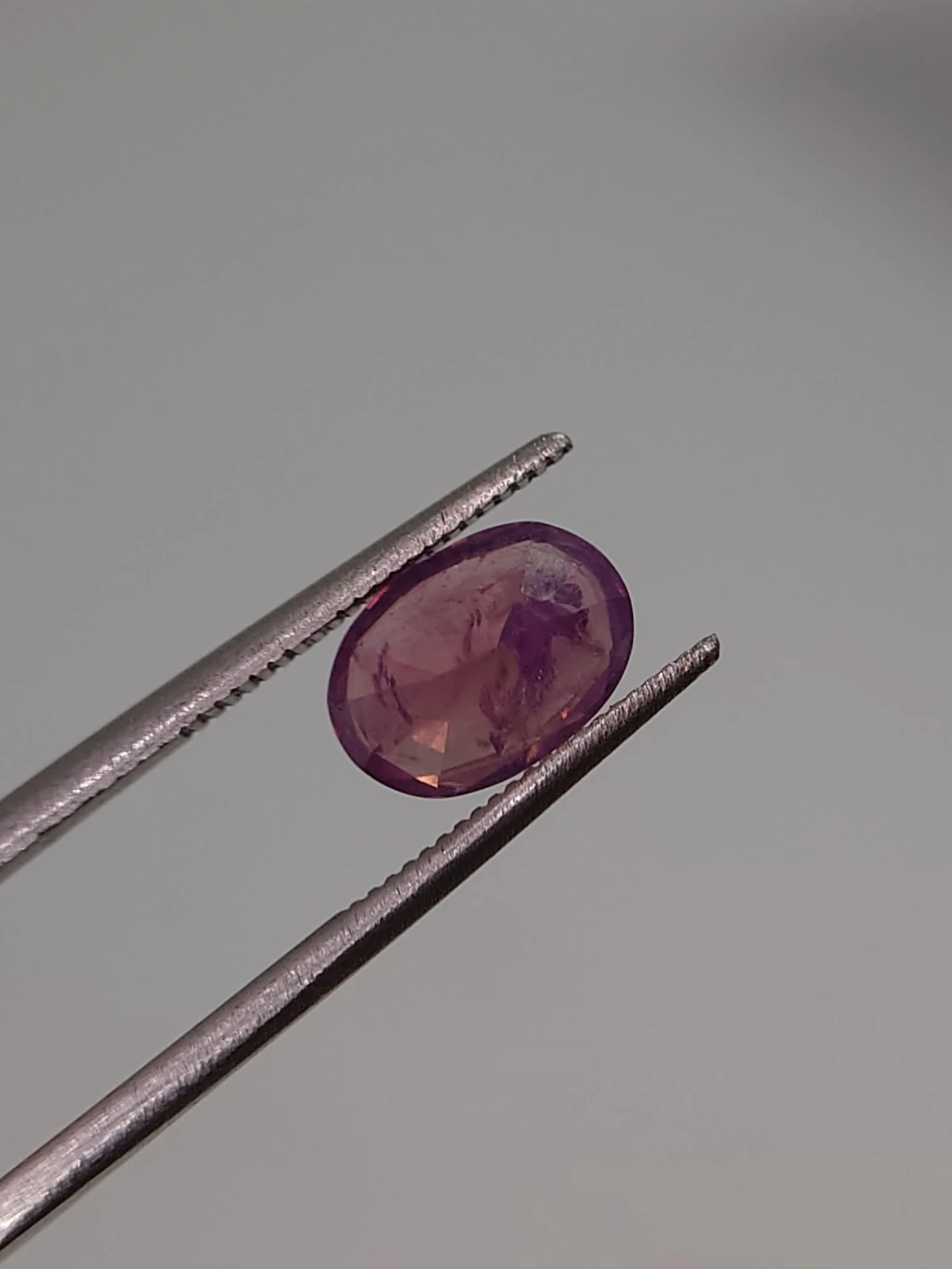 2.13ct Natural Pinkish Purple Kashmir Sapphire from Pakistan — view 2