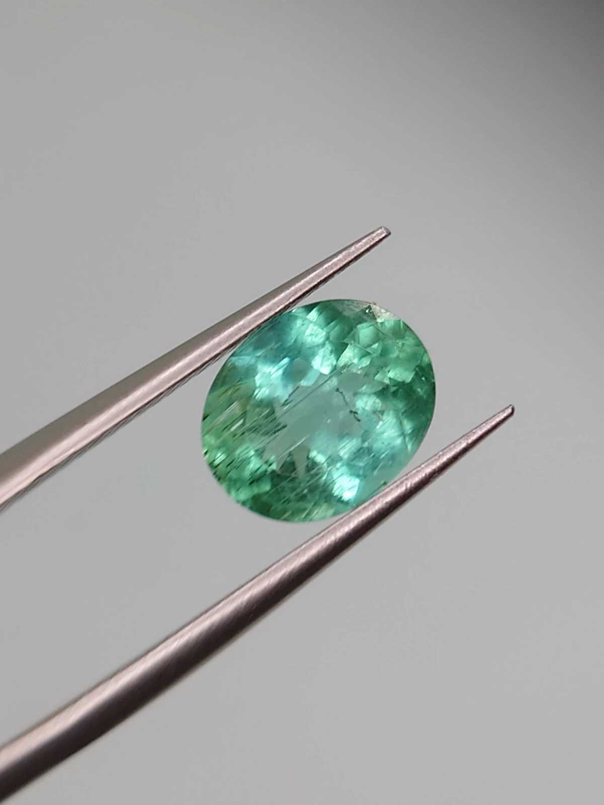 1.93ct Natural Paraiba Tourmaline Faceted Loose Gemstone From Afghanistan — view 1