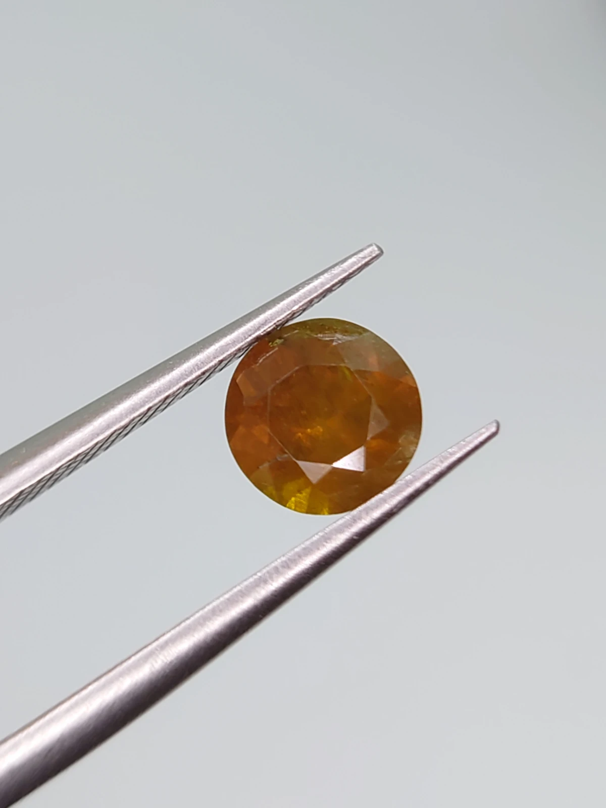 0.95ct Natural Demantoid Garnet Faceted Loose Gemstone From Pakistan — view 5