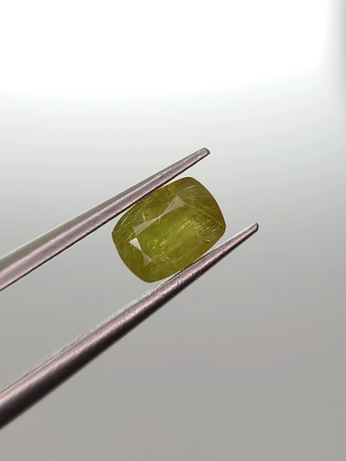 0.48ct Natural Demantoid Garnet Faceted Loose Gemstone From Pakistan — view 5