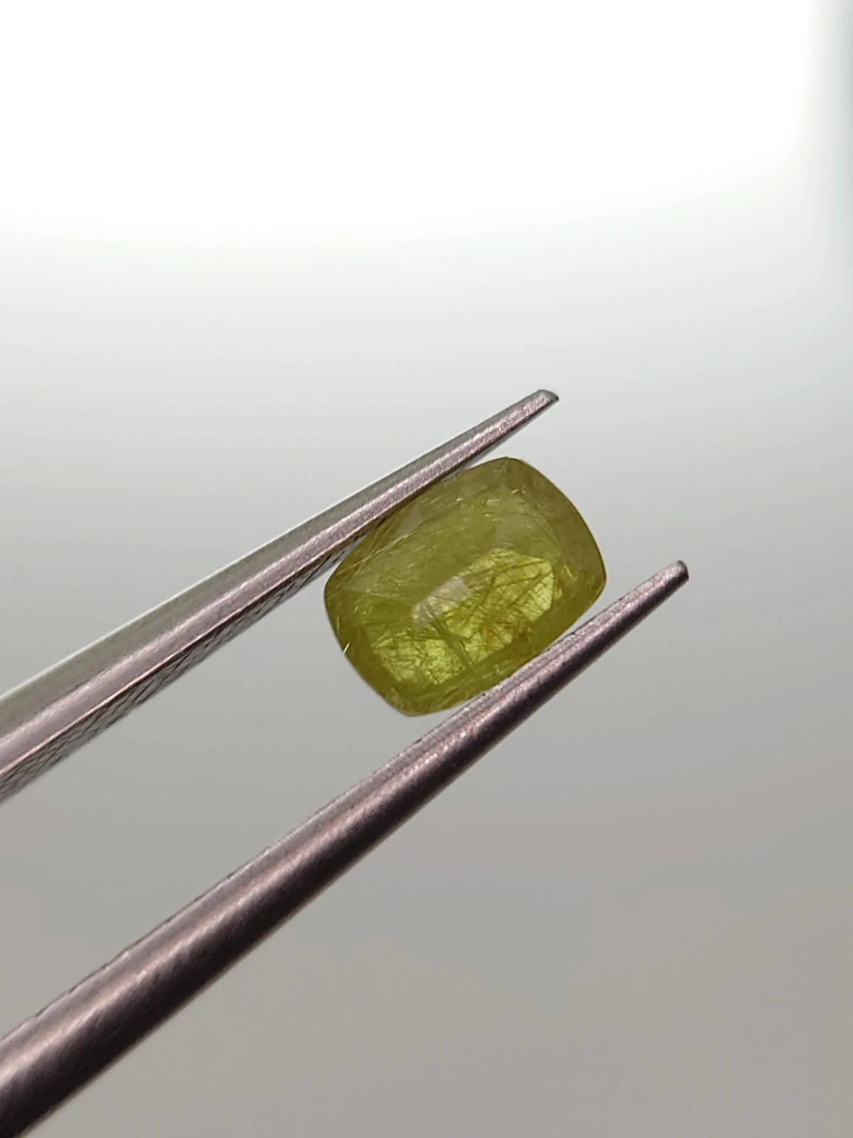 0.48ct Natural Demantoid Garnet Faceted Loose Gemstone From Pakistan — view 2