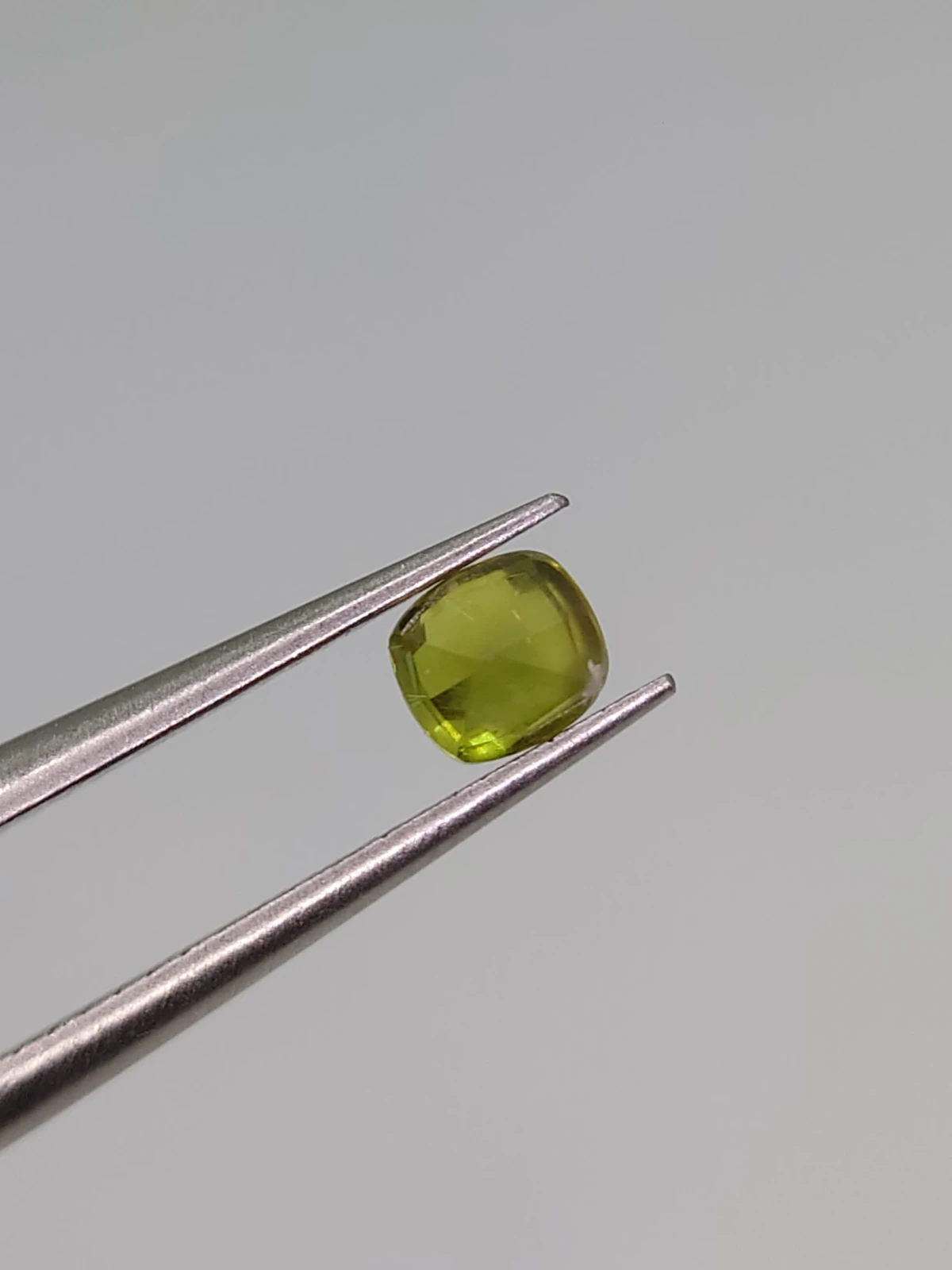 0.36ct Natural Demantoid Garnet Cushion Cut Faceted Loose Gemstone From Pakistan — view 2