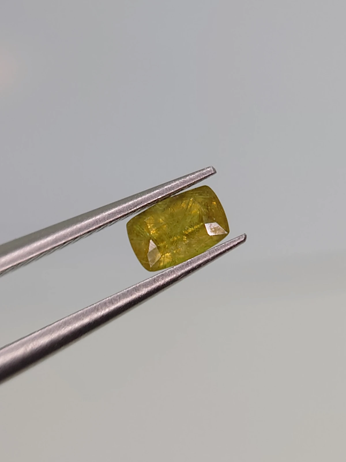 0.40ct Natural Demantoid Garnet Faceted Loose Gemstone From Pakistan — view 2