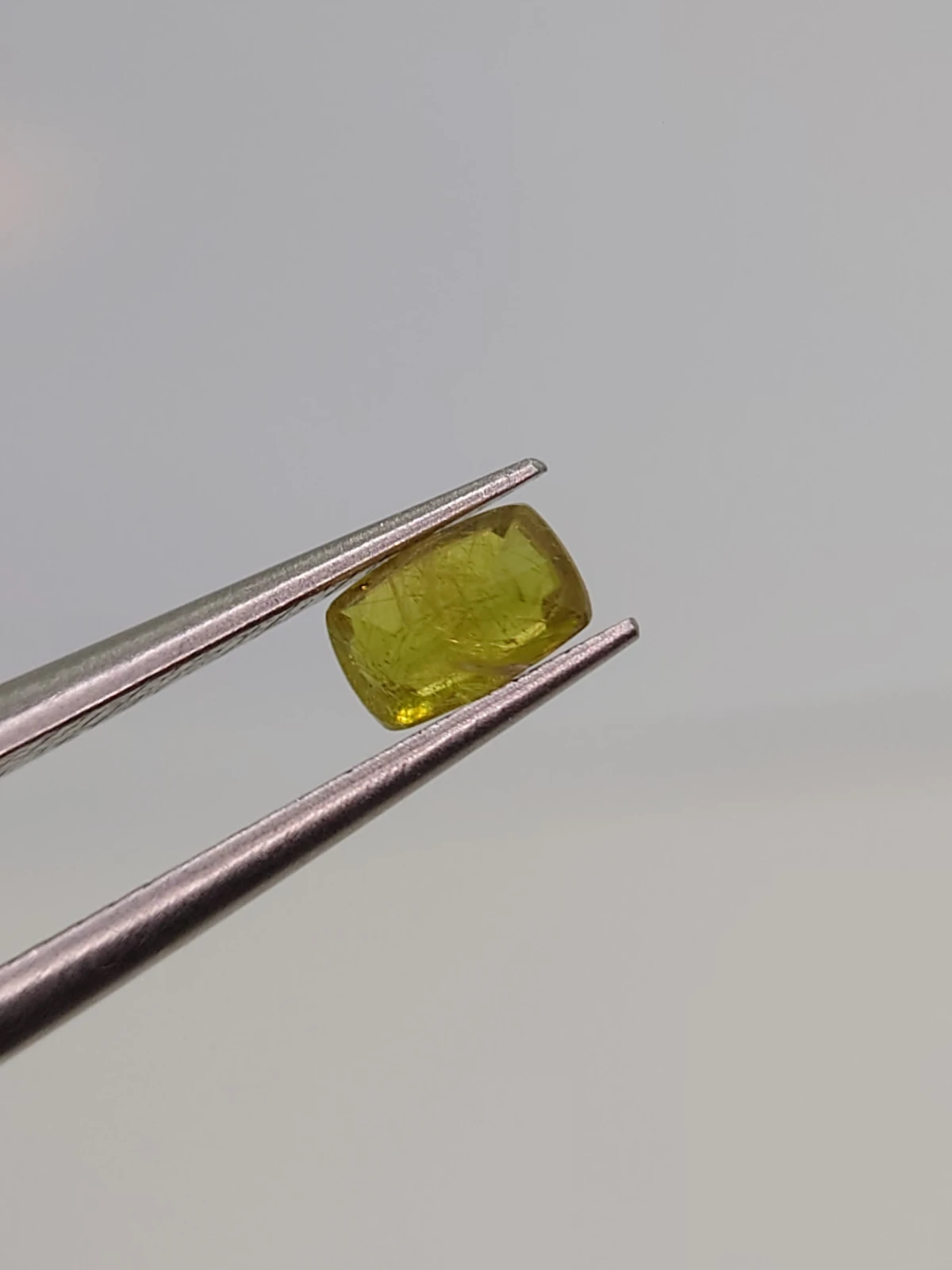 0.40ct Natural Demantoid Garnet Faceted Loose Gemstone From Pakistan — view 3