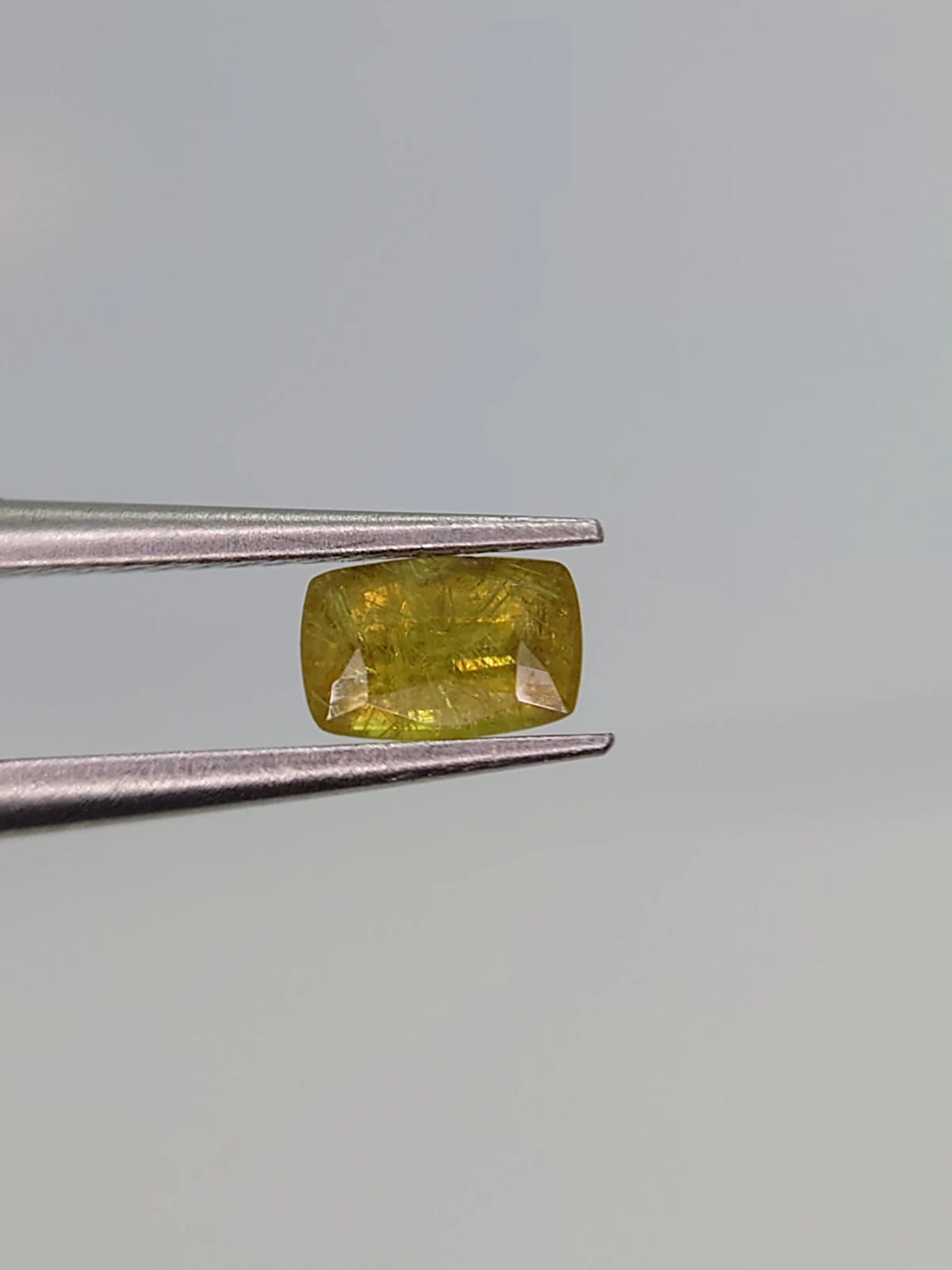 0.40ct Natural Demantoid Garnet Faceted Loose Gemstone From Pakistan — view 4