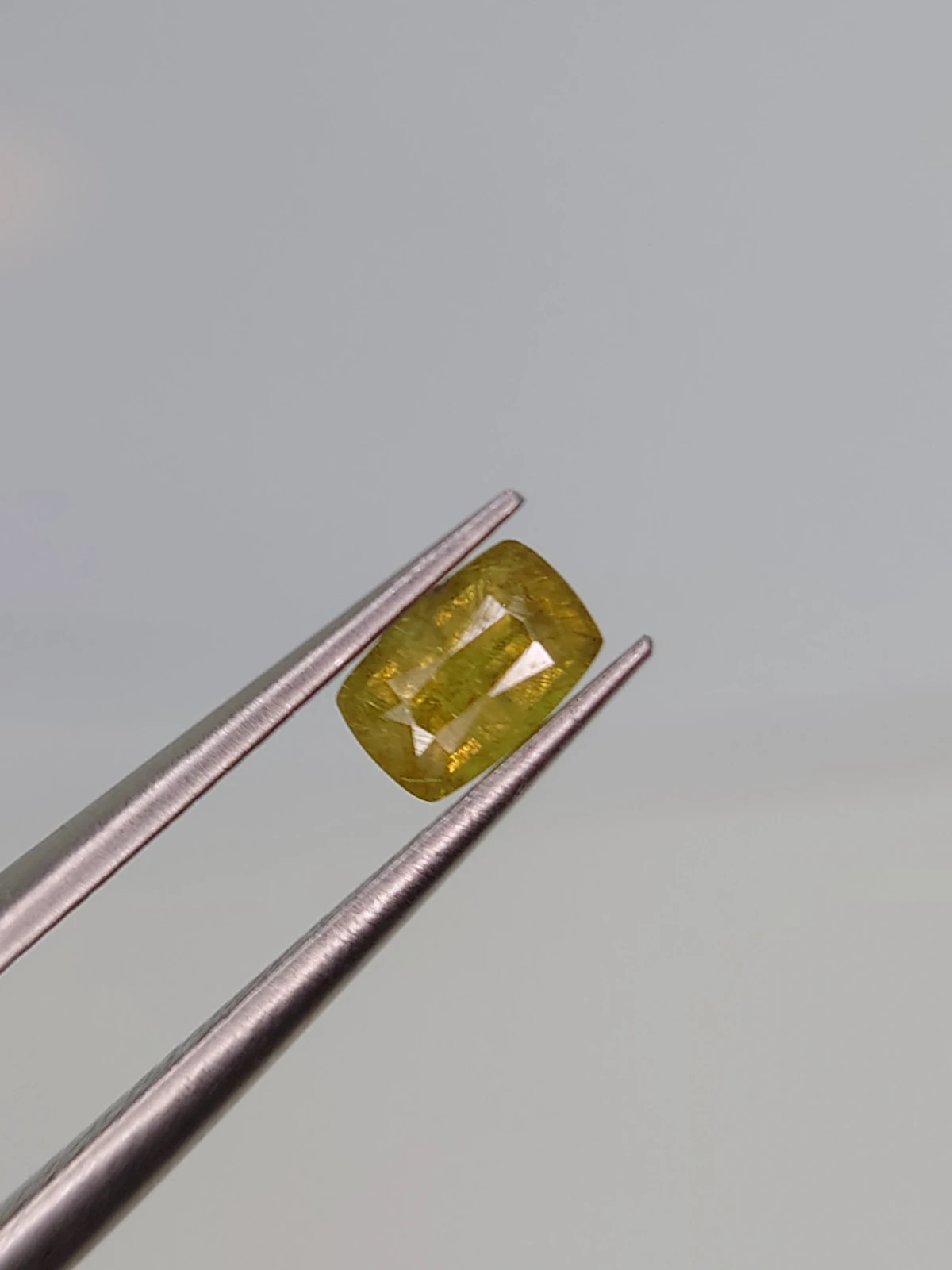 0.40ct Natural Demantoid Garnet Faceted Loose Gemstone From Pakistan — view 5