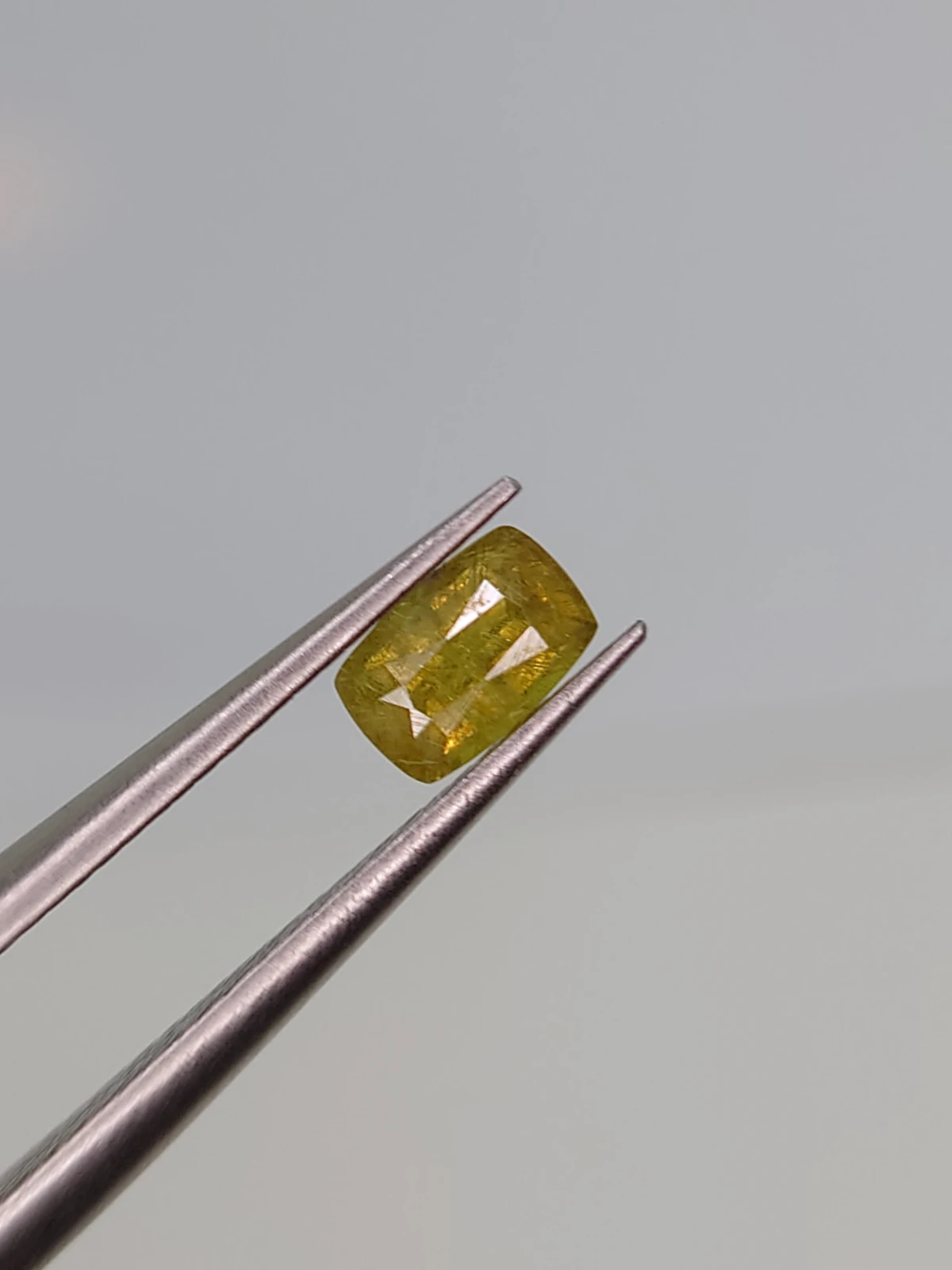0.40ct Natural Demantoid Garnet Faceted Loose Gemstone From Pakistan — view 6