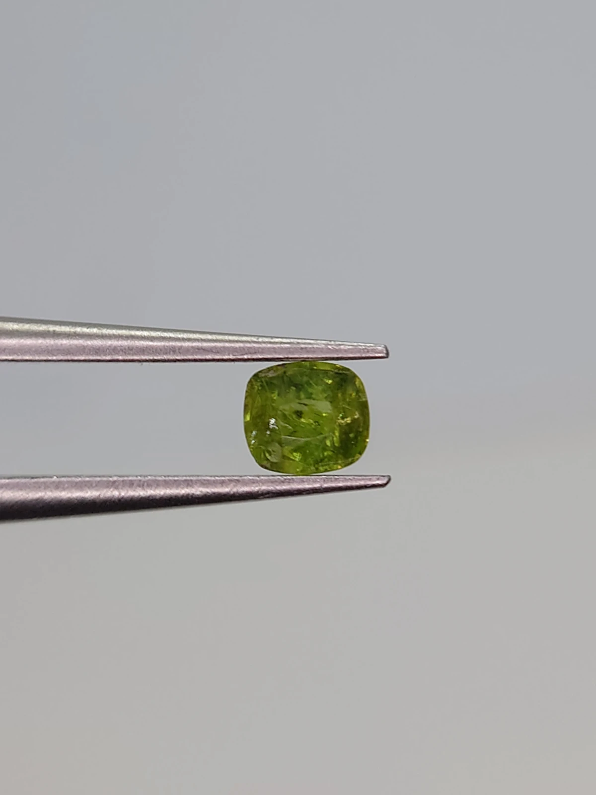0.23ct Natural Demantoid Garnet Cushion Cut Faceted Loose Gemstone From Pakistan — view 4