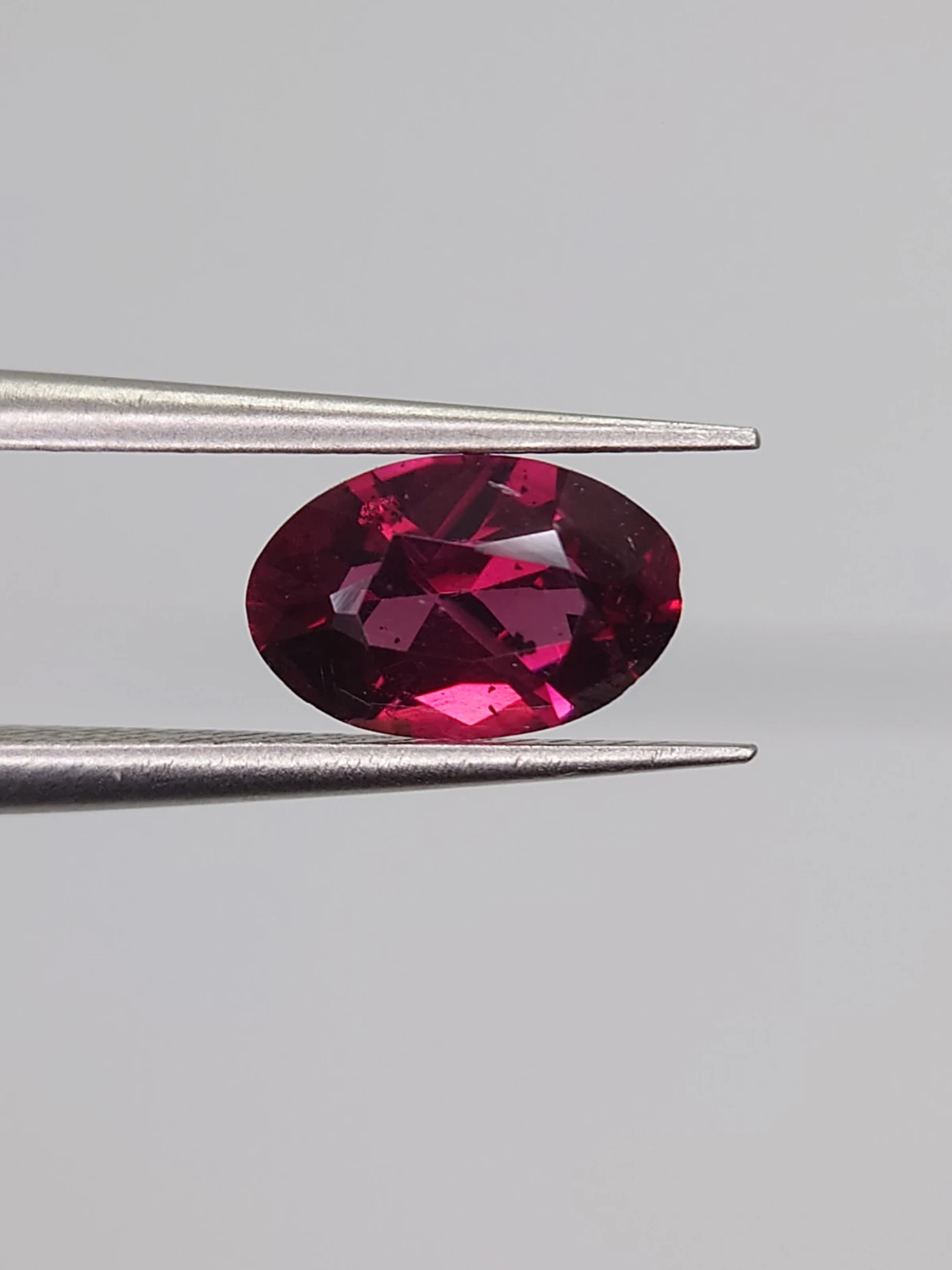 1.53ct Natural Malaya Garnet Faceted Loose Gemstone From Tanzania — view 4