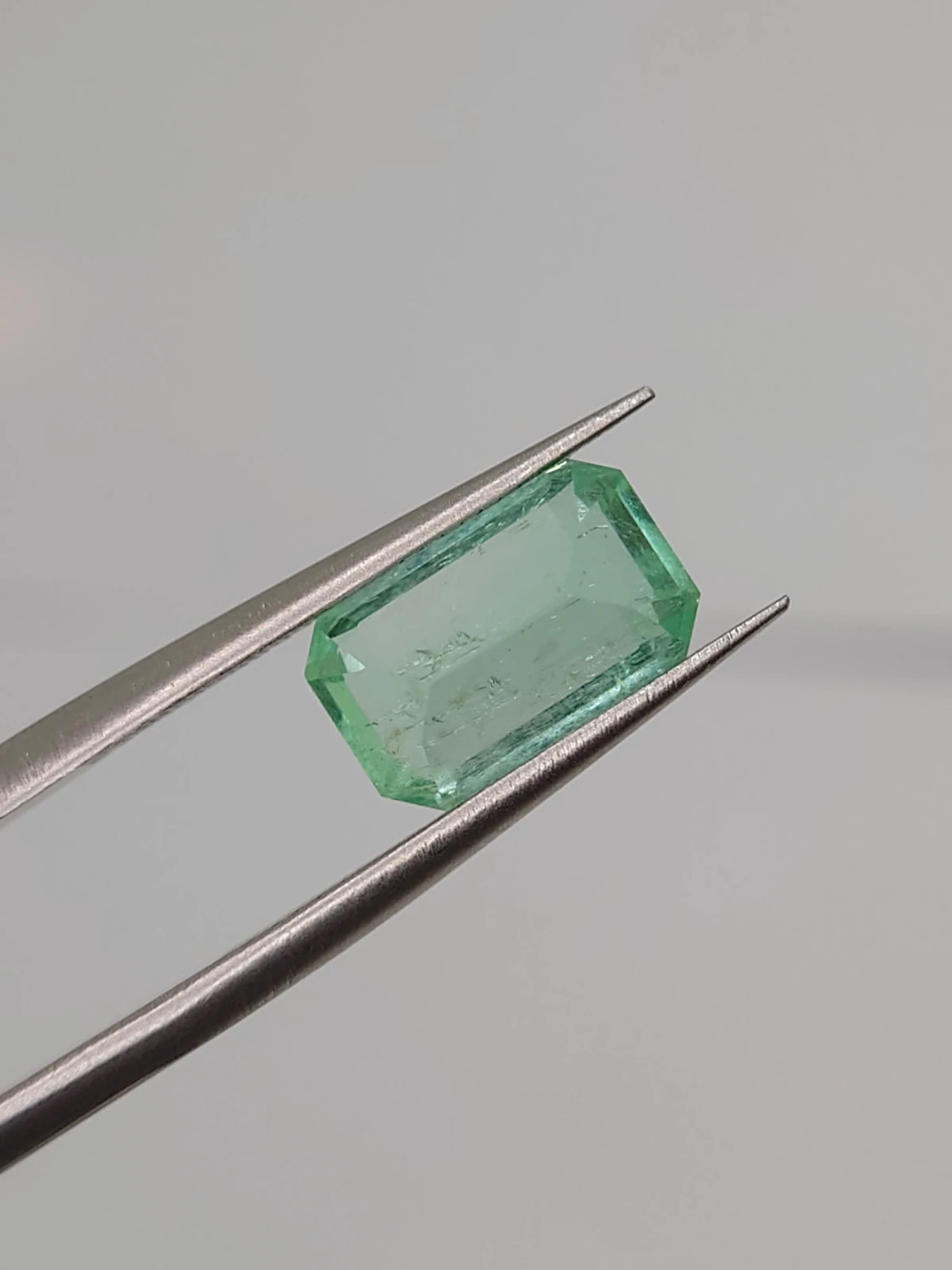 2.33ct Natural Panjshir Emerald Cushion Cut Faceted Loose Gemstone From Afghanistan — view 2