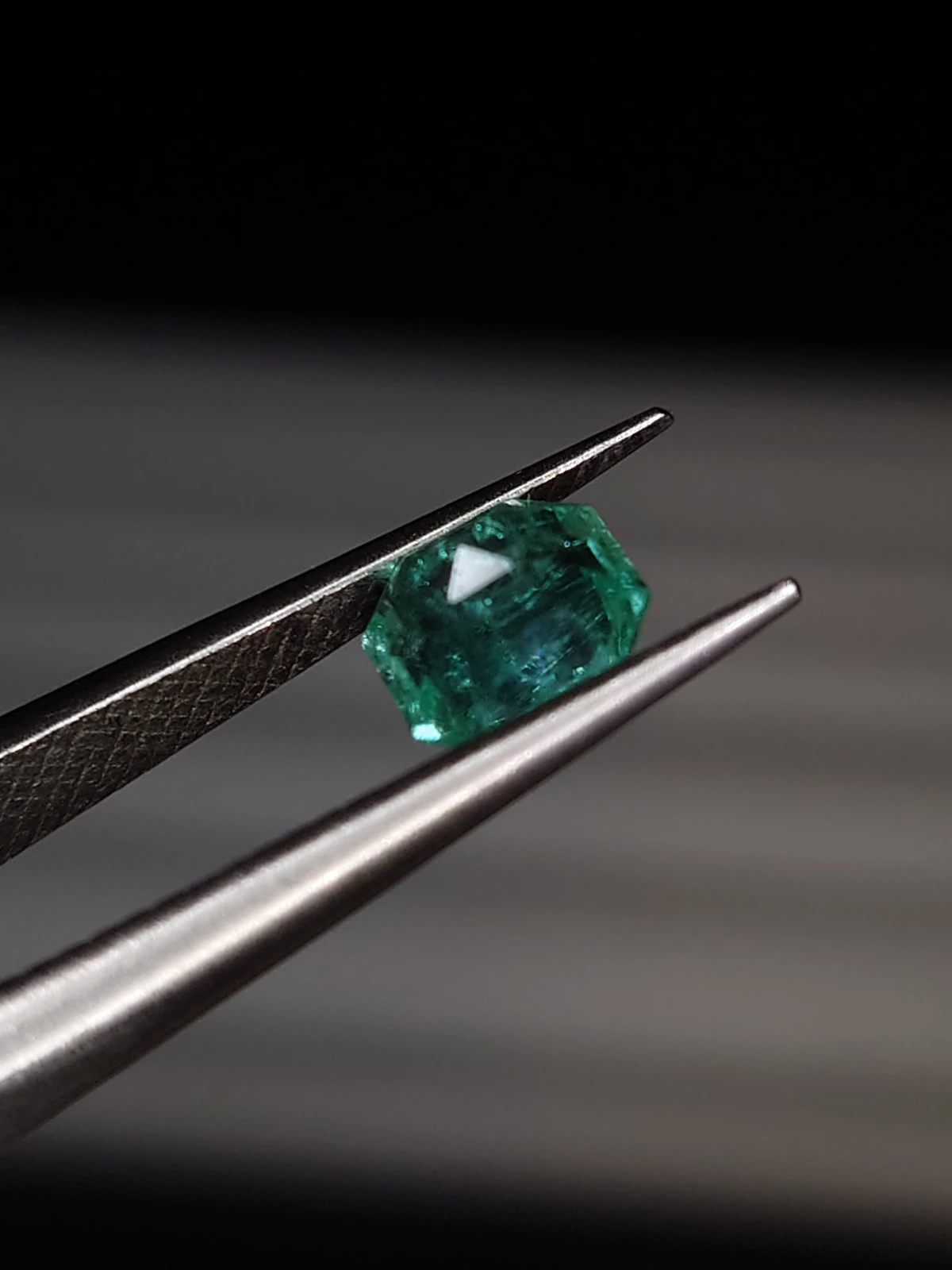 0.80ct Emerald Square Cut Faceted Loose Gemstone From Panjshir Valley Afghanistan — view 5