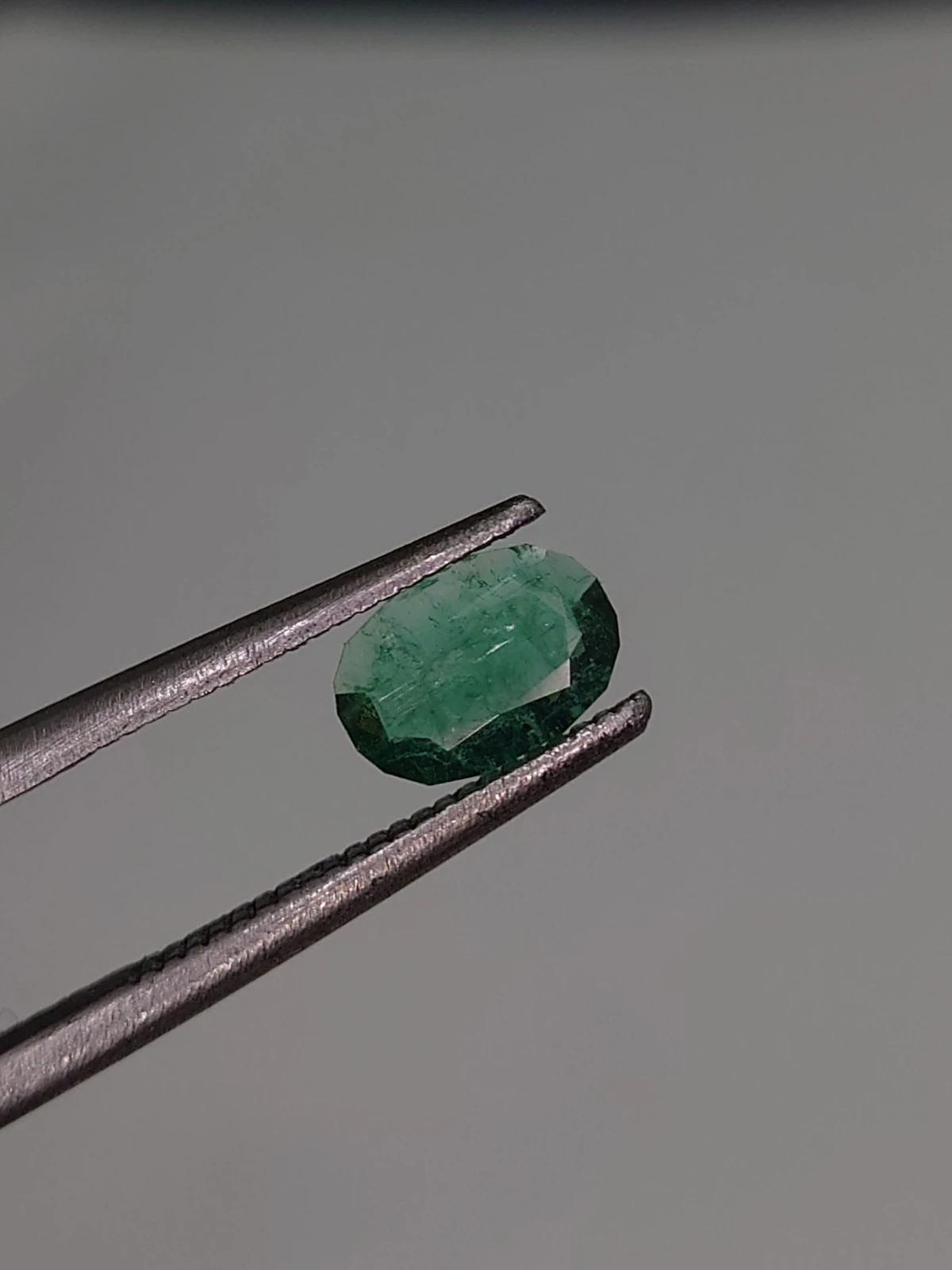 0.43ct Emerald Oval Cut Faceted Loose Gemstone From Panjshir Valley Afghanistan — view 6