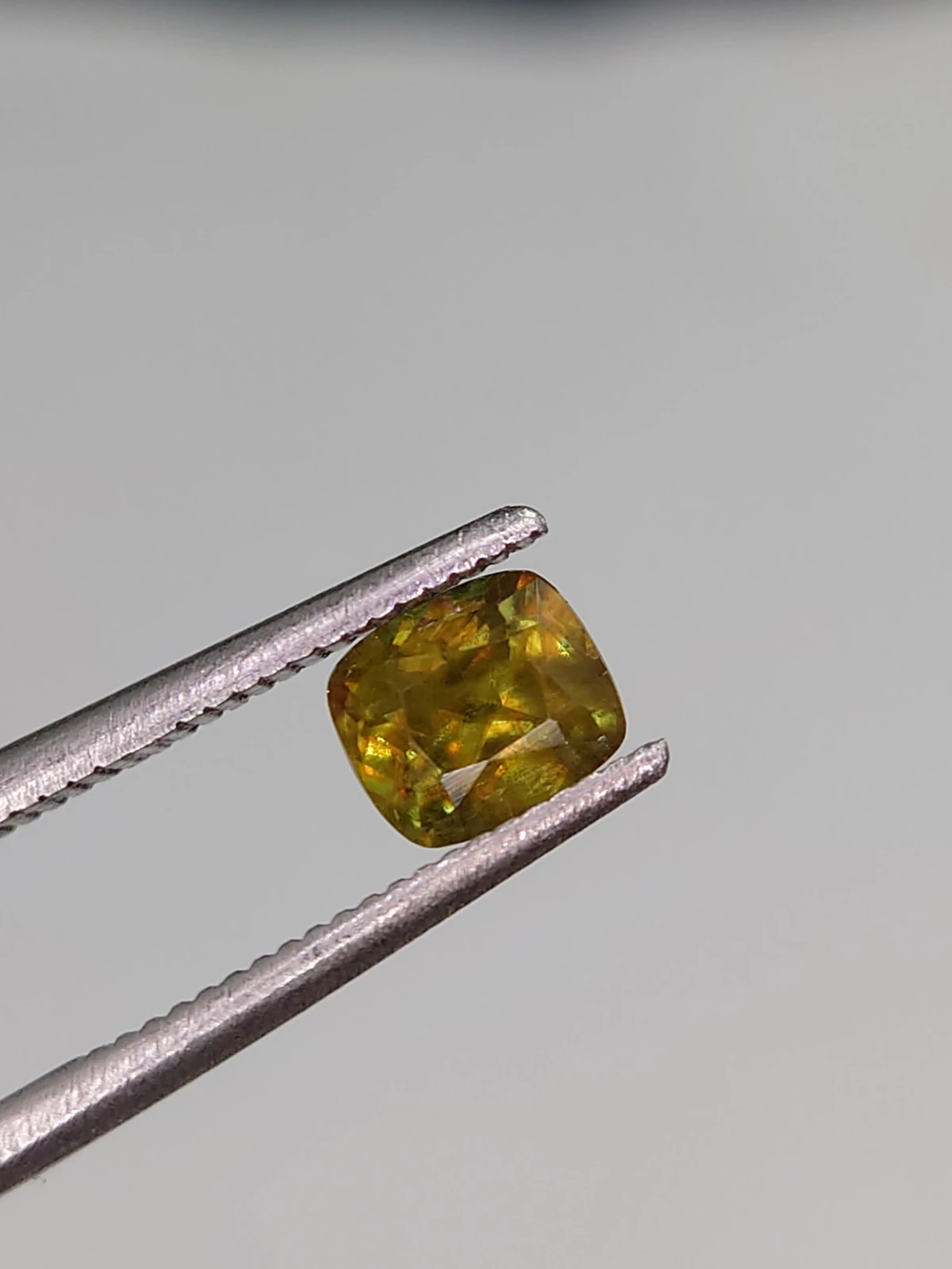 0.73ct Natural Demantoid Garnet Faceted Loose Gemstone From Pakistan — view 4