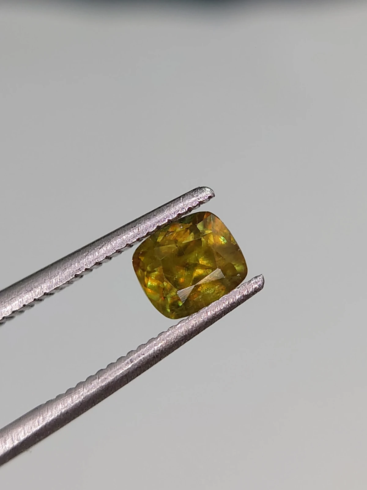 0.73ct Natural Demantoid Garnet Faceted Loose Gemstone From Pakistan — view 5