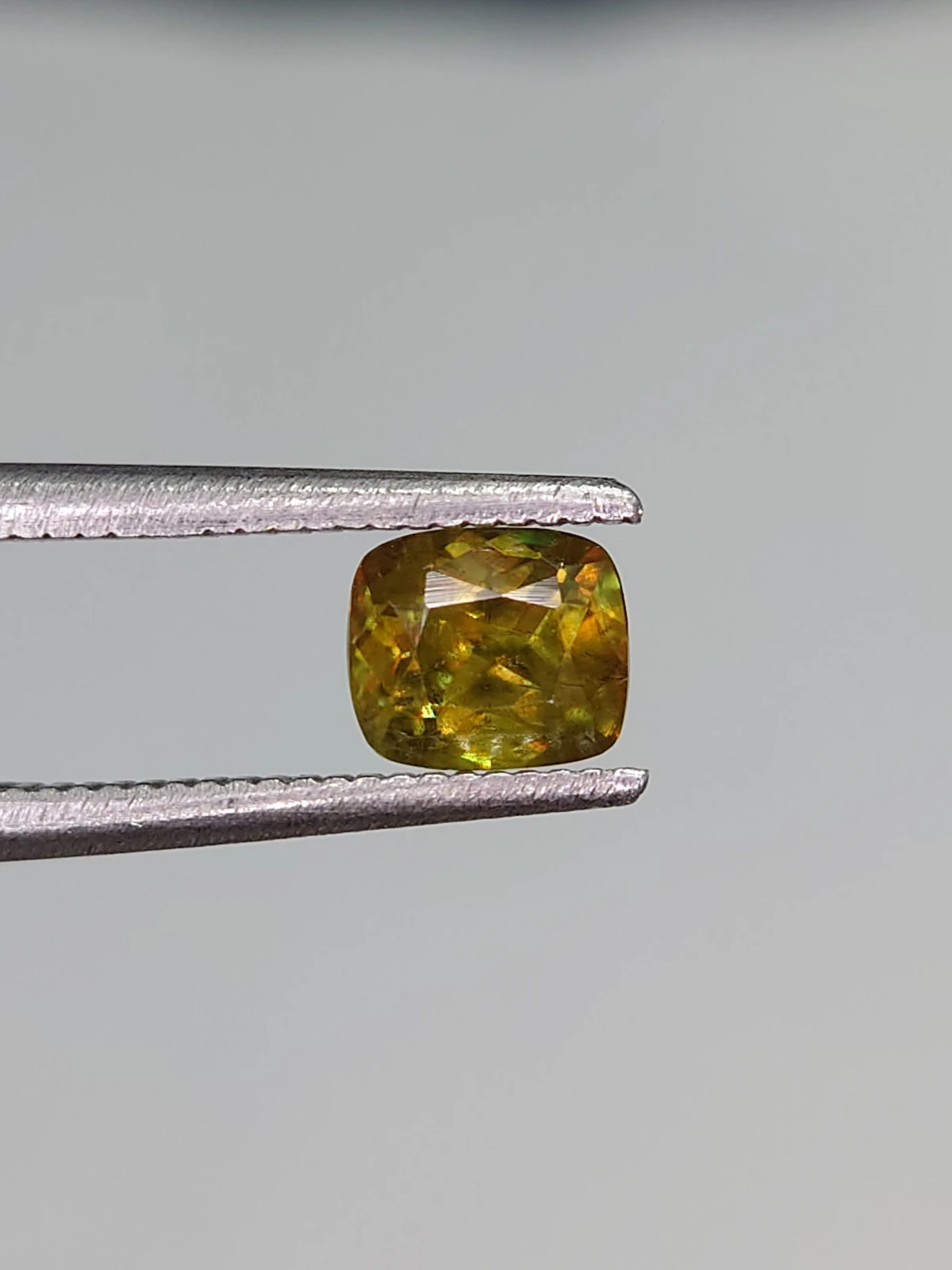 0.73ct Natural Demantoid Garnet Faceted Loose Gemstone From Pakistan — view 3