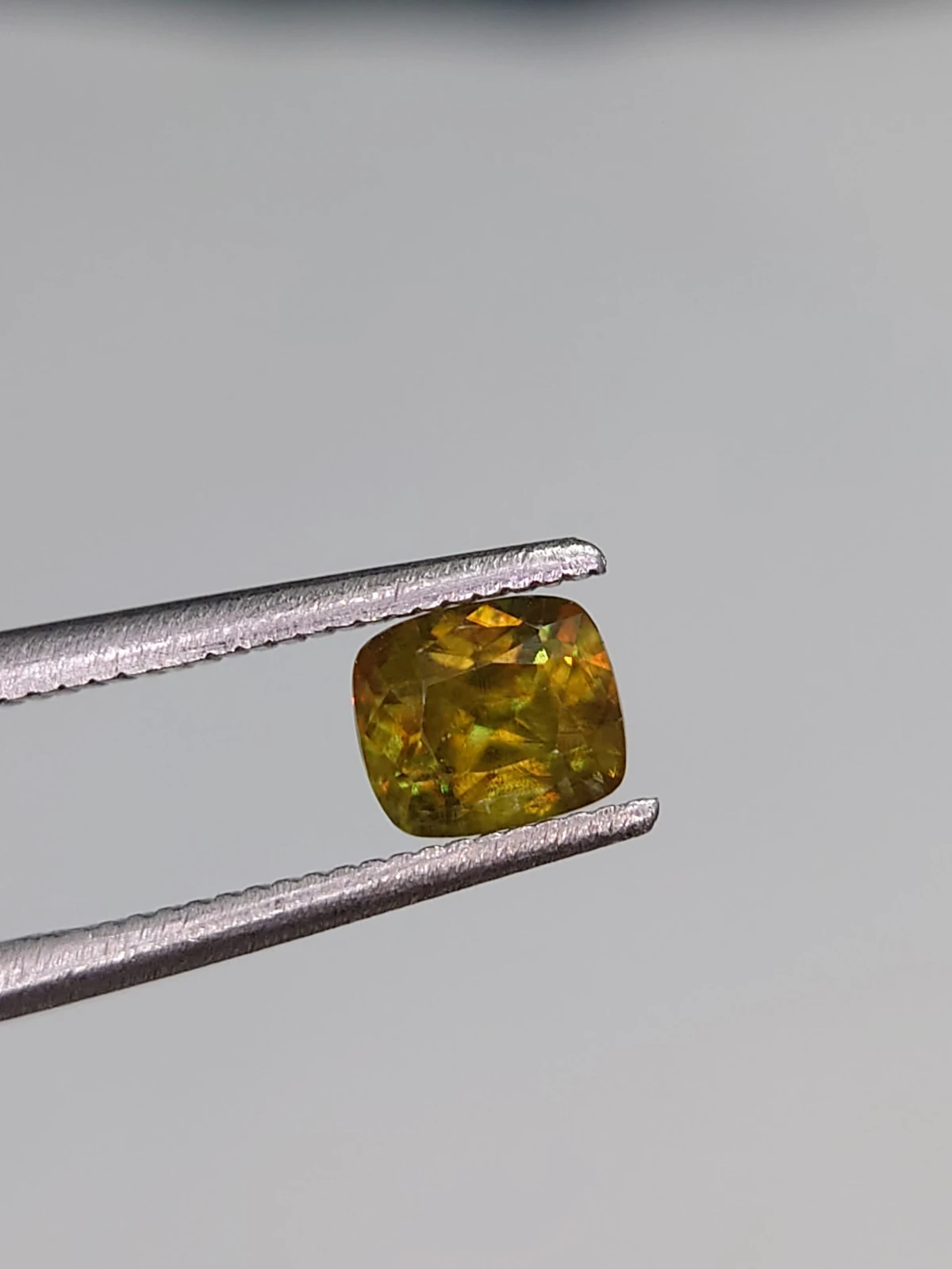 0.73ct Natural Demantoid Garnet Faceted Loose Gemstone From Pakistan — view 6