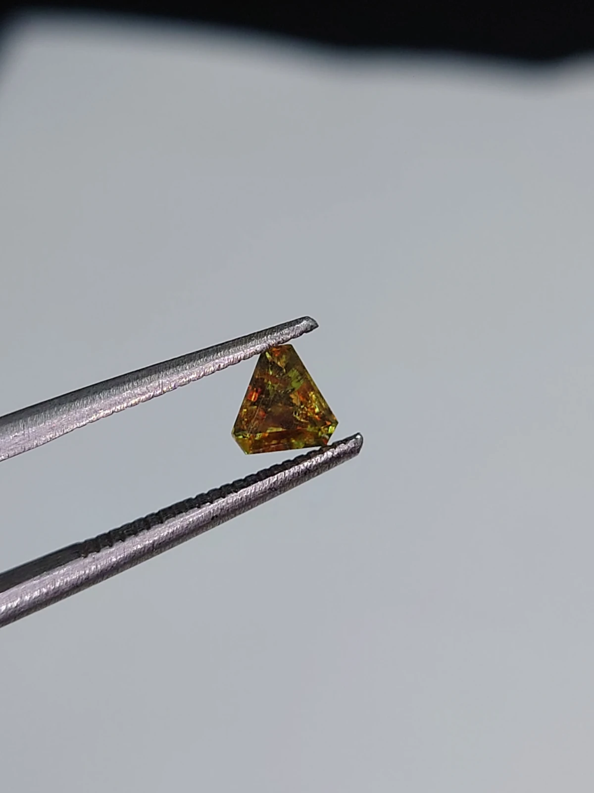 0.40ct Natural Demantoid Garnet Faceted Loose Gemstone From Pakistan — view 1