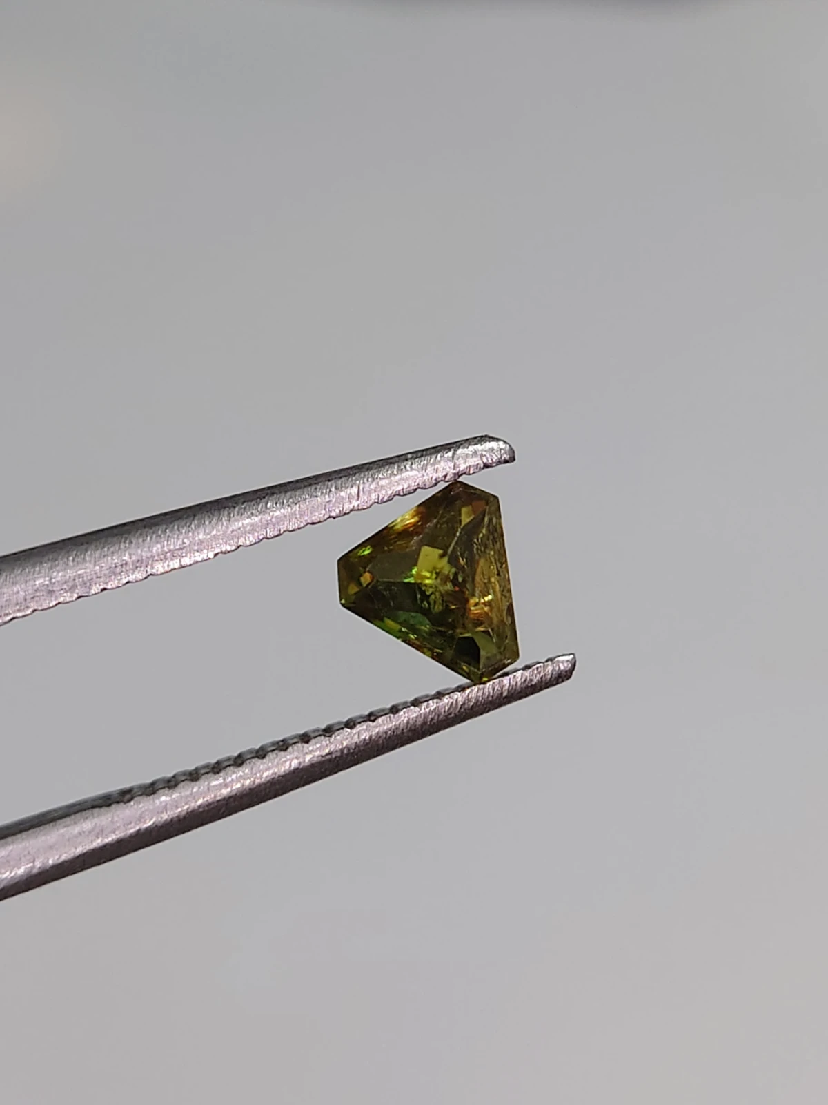 0.40ct Natural Demantoid Garnet Faceted Loose Gemstone From Pakistan — view 2
