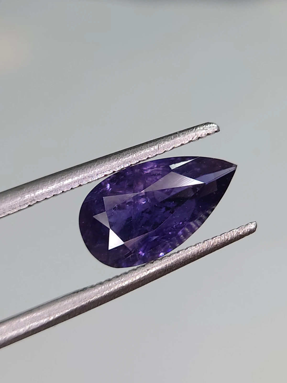 1.39ct Natural iolite Faceted Loose Gemstone From Madagascar — view 1