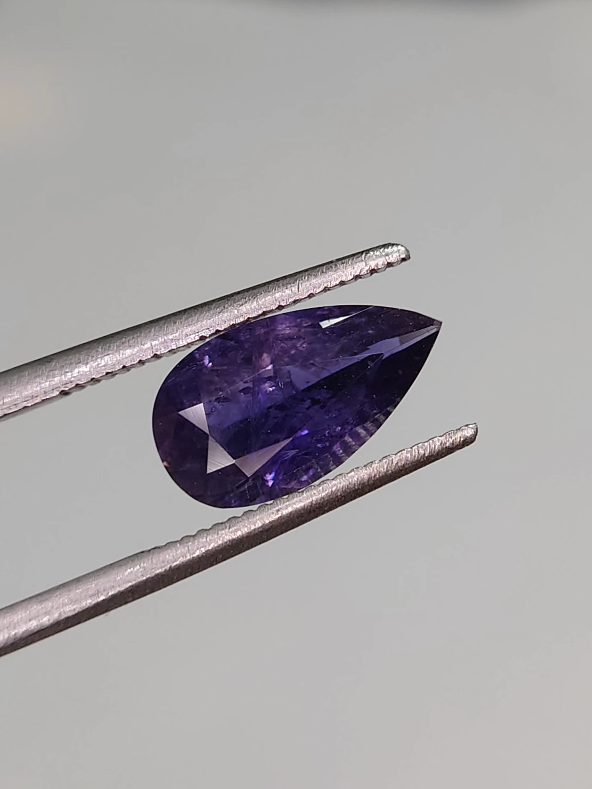 1.39ct Natural iolite Faceted Loose Gemstone From Madagascar — view 4