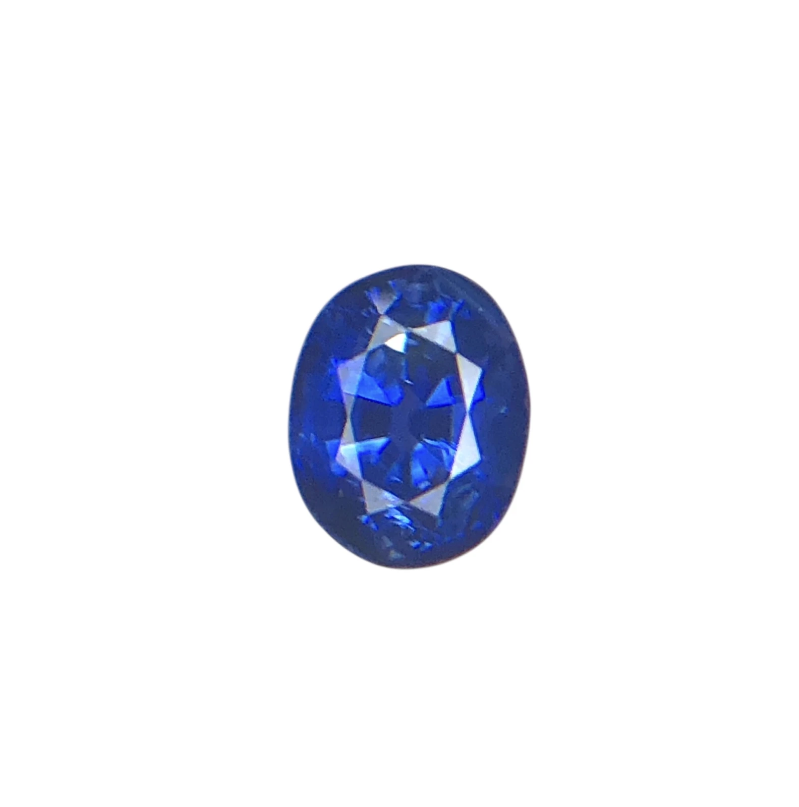 0.84ct Royal Blue Ceylon Sapphire in Oval Cut — view 1