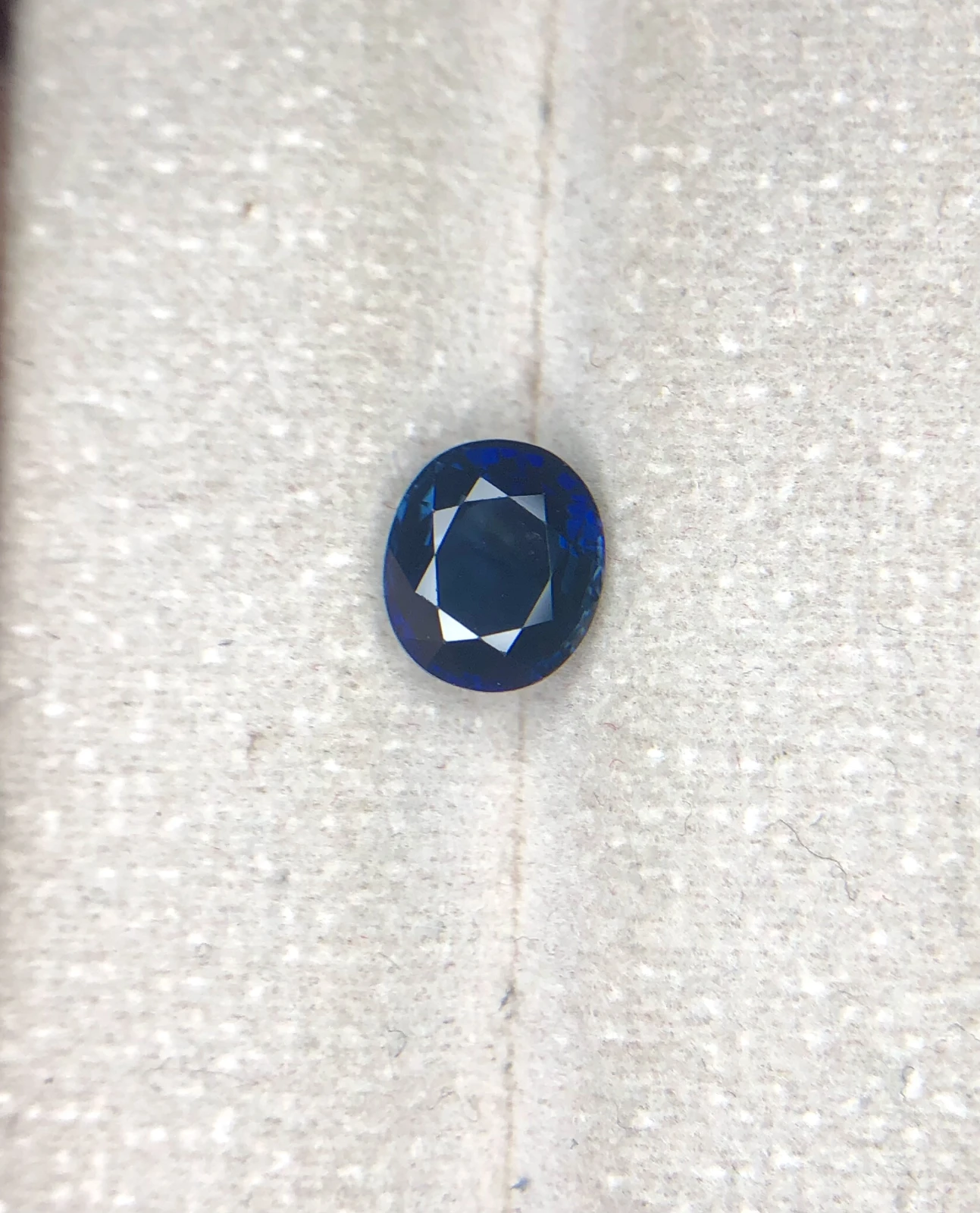 1.71ct Natural Blue Sapphire Heat Only from Srilanka — view 2