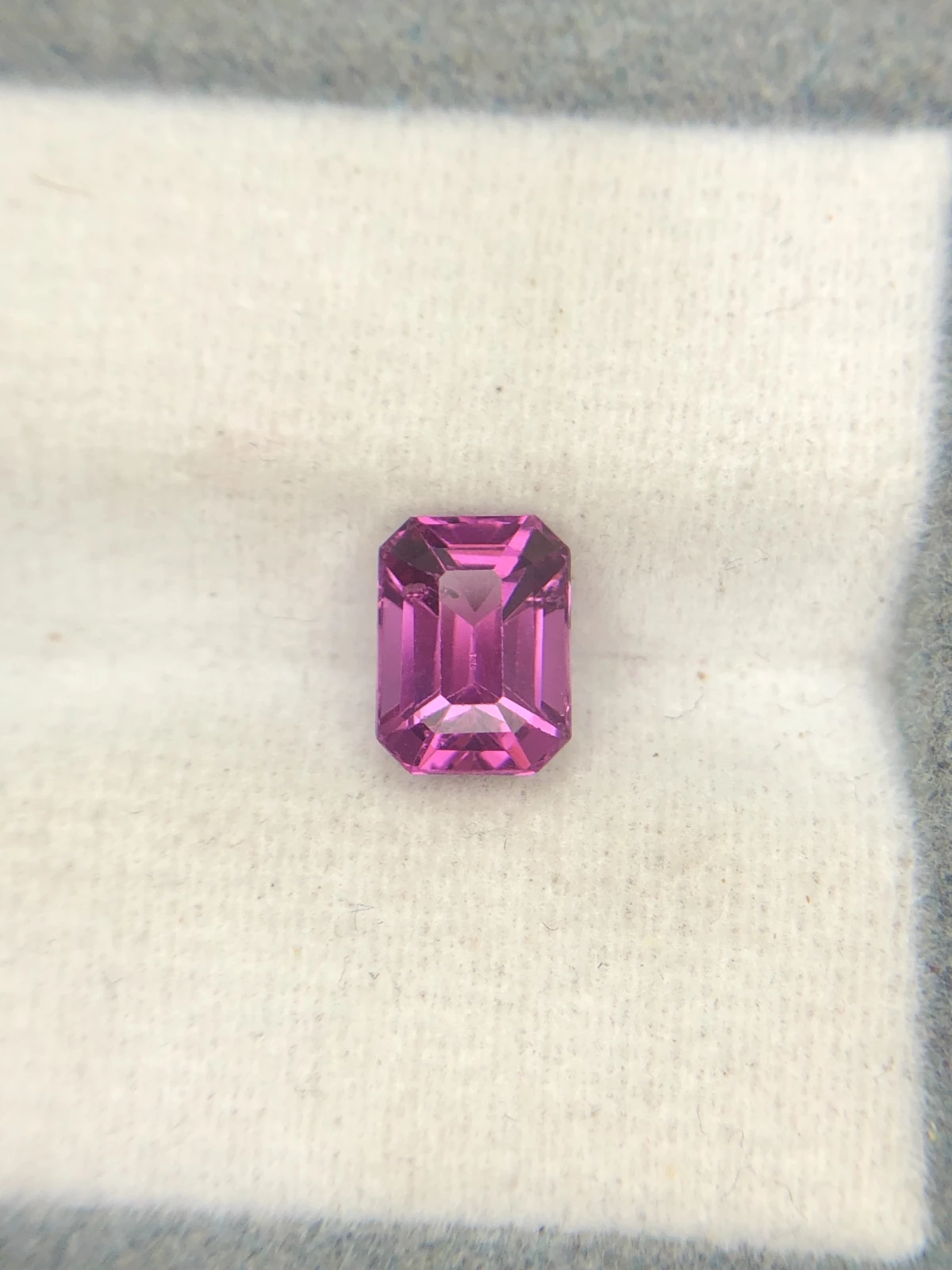 1.85ct Pink Malaya Garnet in Ascher Cut from Tanzania — view 1