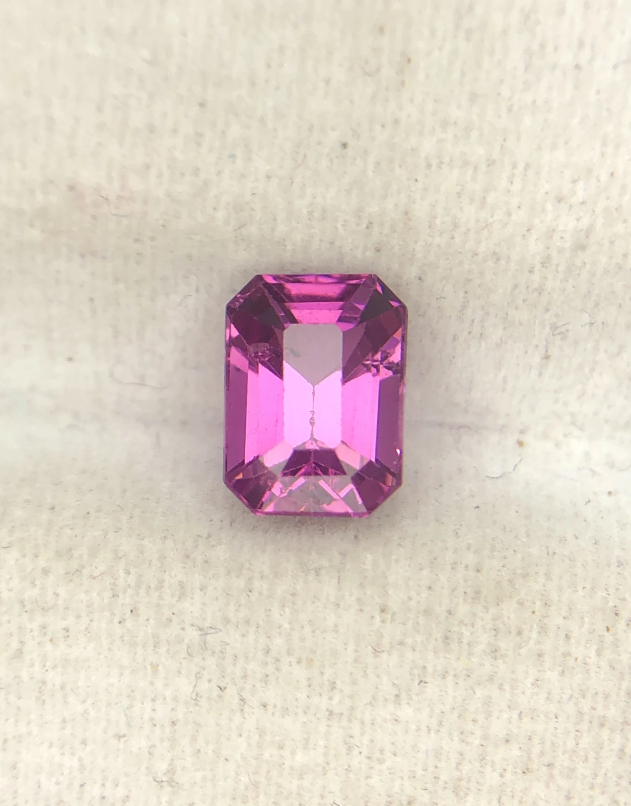 1.85ct Pink Malaya Garnet in Ascher Cut from Tanzania — view 3