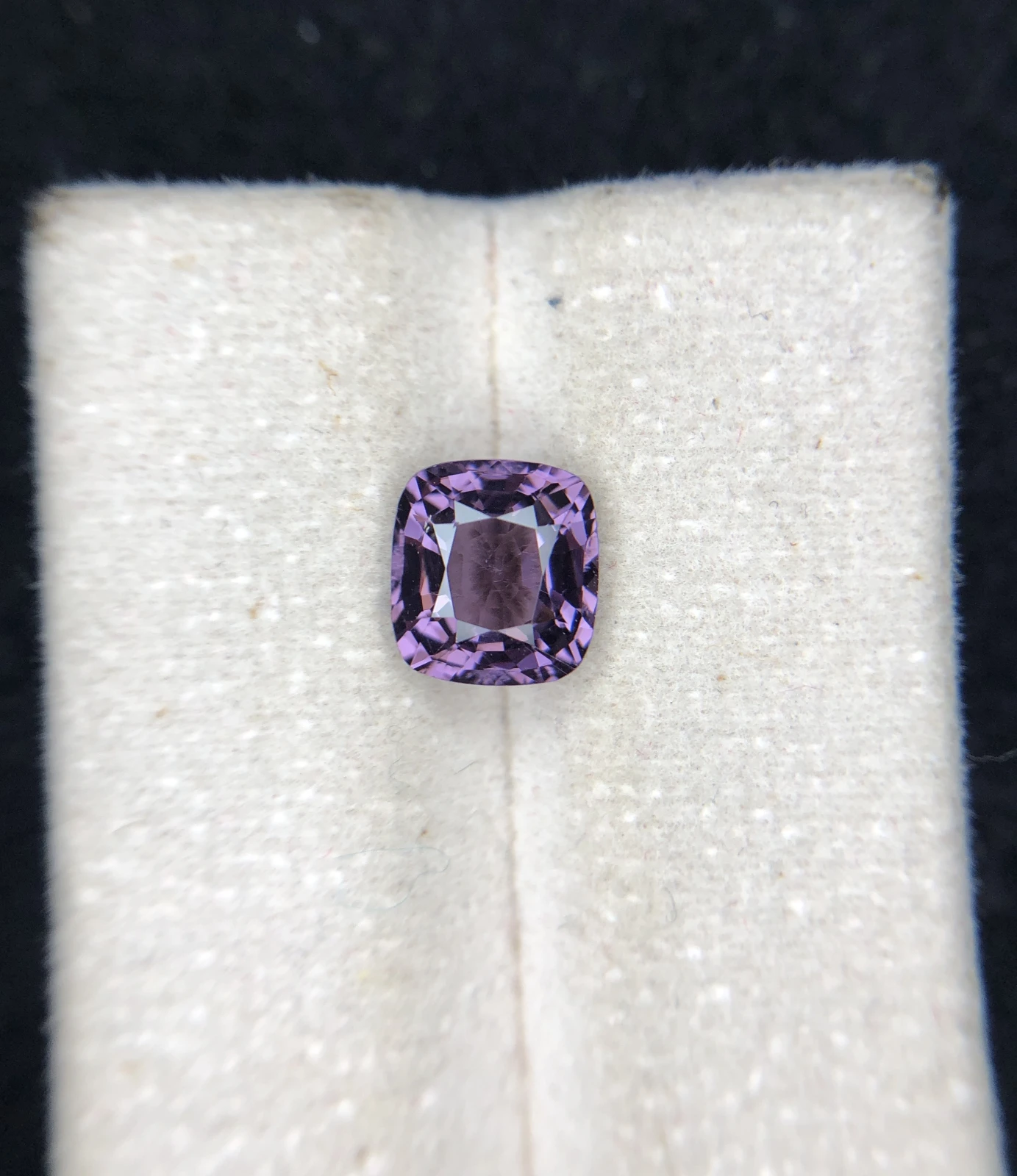 2.25ct Purple Spinel in Cushion Cut From Burma — view 1