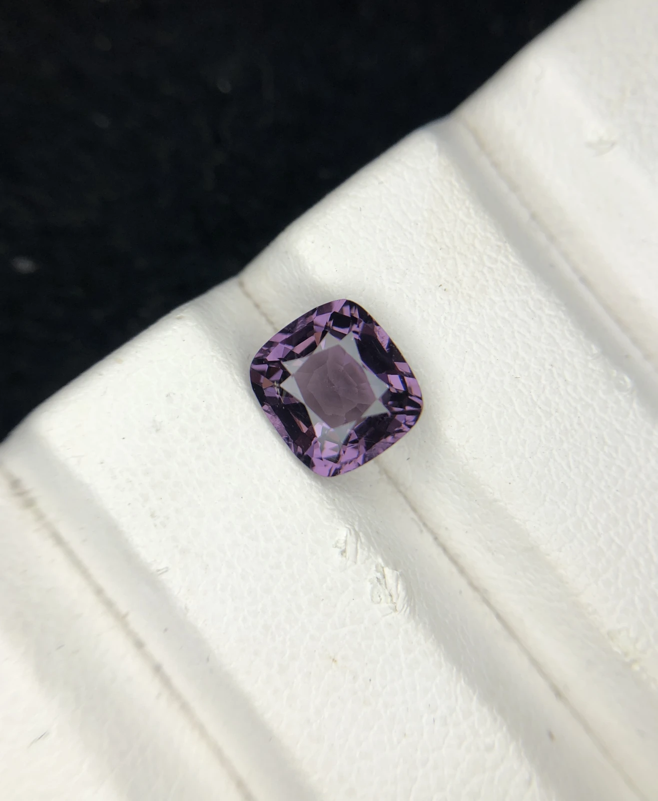 2.25ct Purple Spinel in Cushion Cut From Burma — view 4