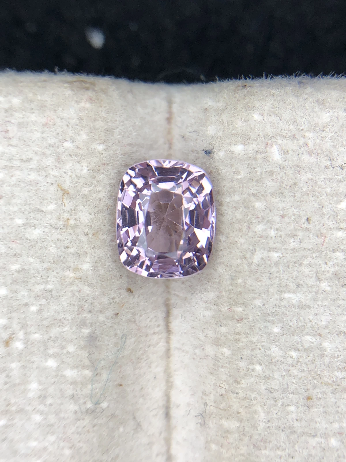 1.25ct Pink Spinel Cushion Cut From Burma — view 1