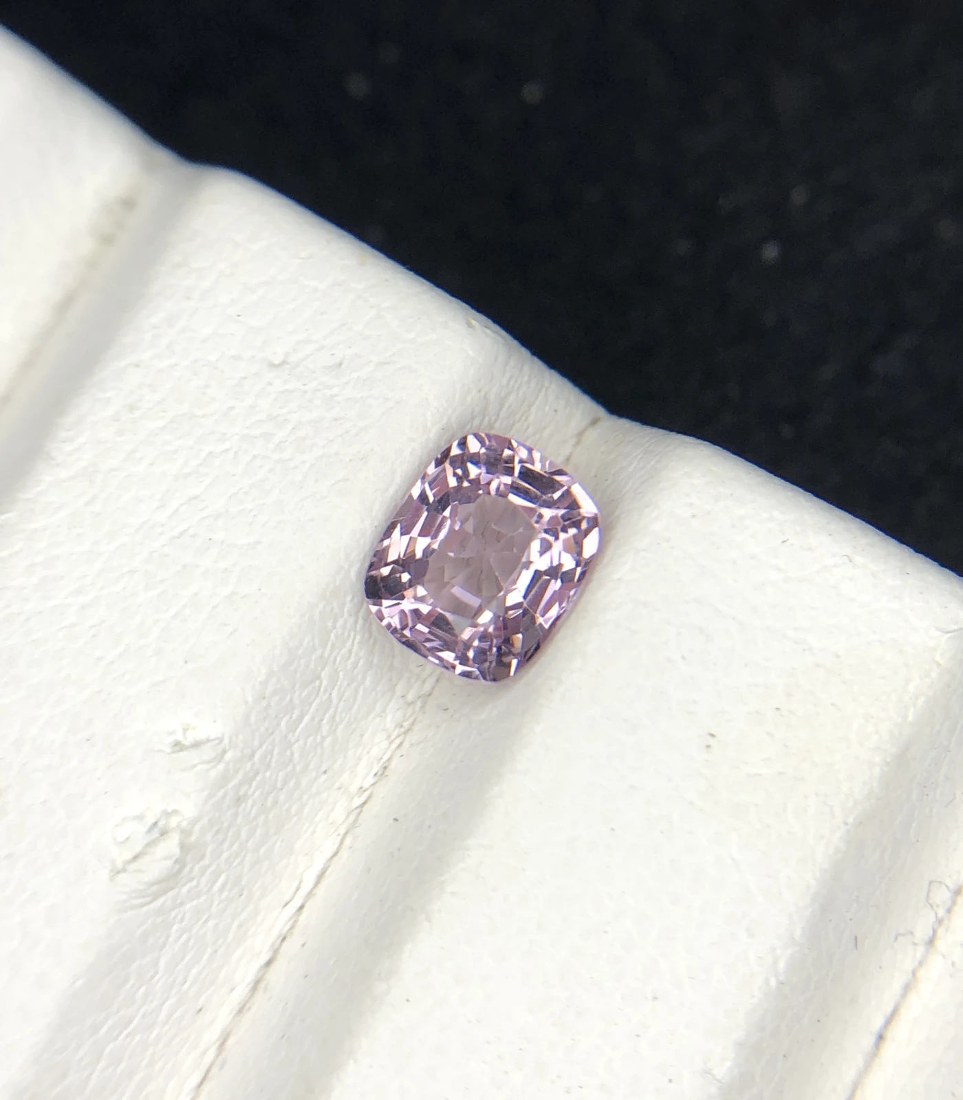 1.25ct Pink Spinel Cushion Cut From Burma — view 3