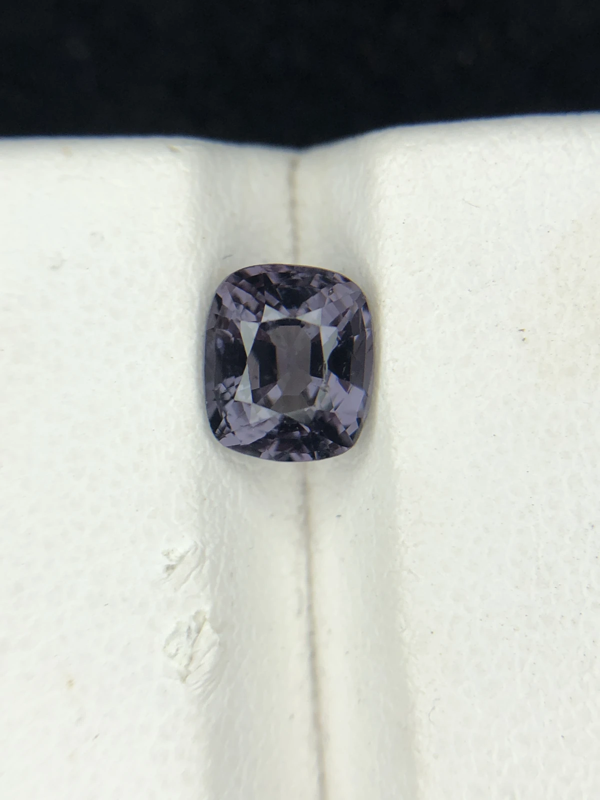 1.45ct Purple Spinel in Cushion Cut From Burma — view 3