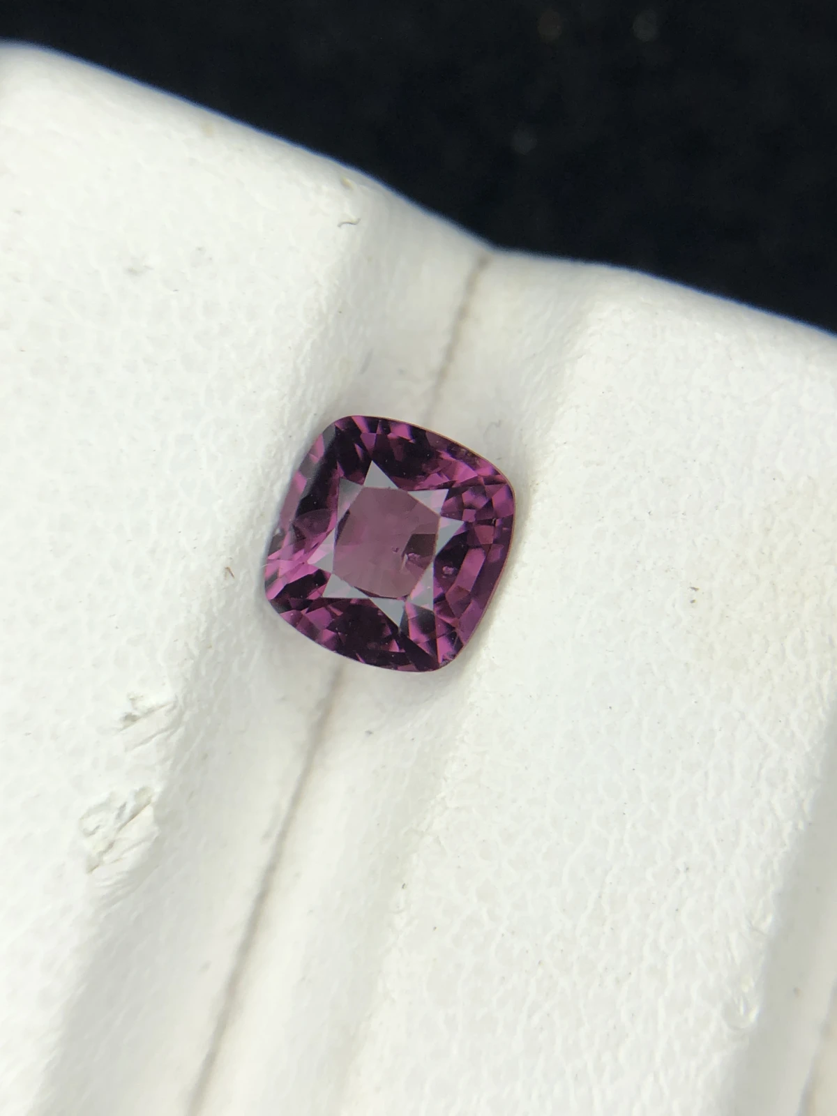 1.10ct Hot Pink Spinel Square Cushion Cut From Burma — view 3