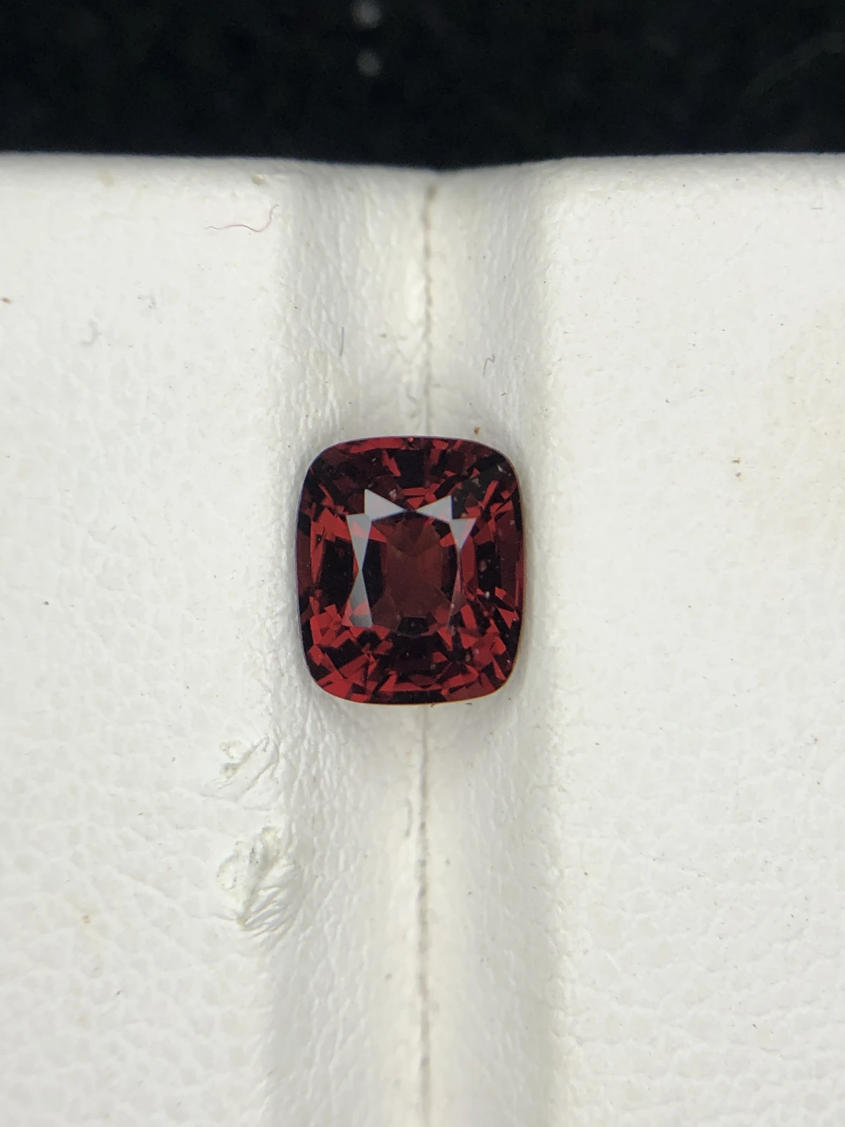 1.30ct Red Spinel  Cushion Cut From Burma — view 1
