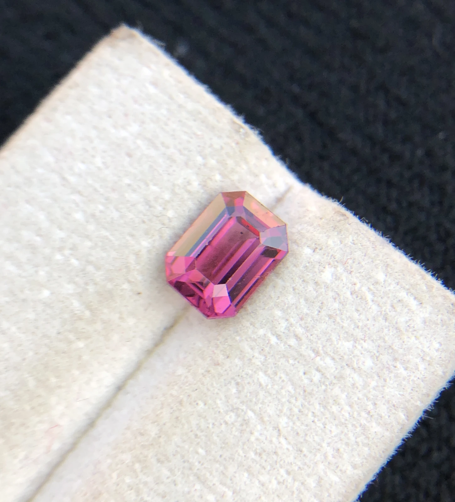 2.15ct Pink Malaya Garnet from Tanzania — view 1