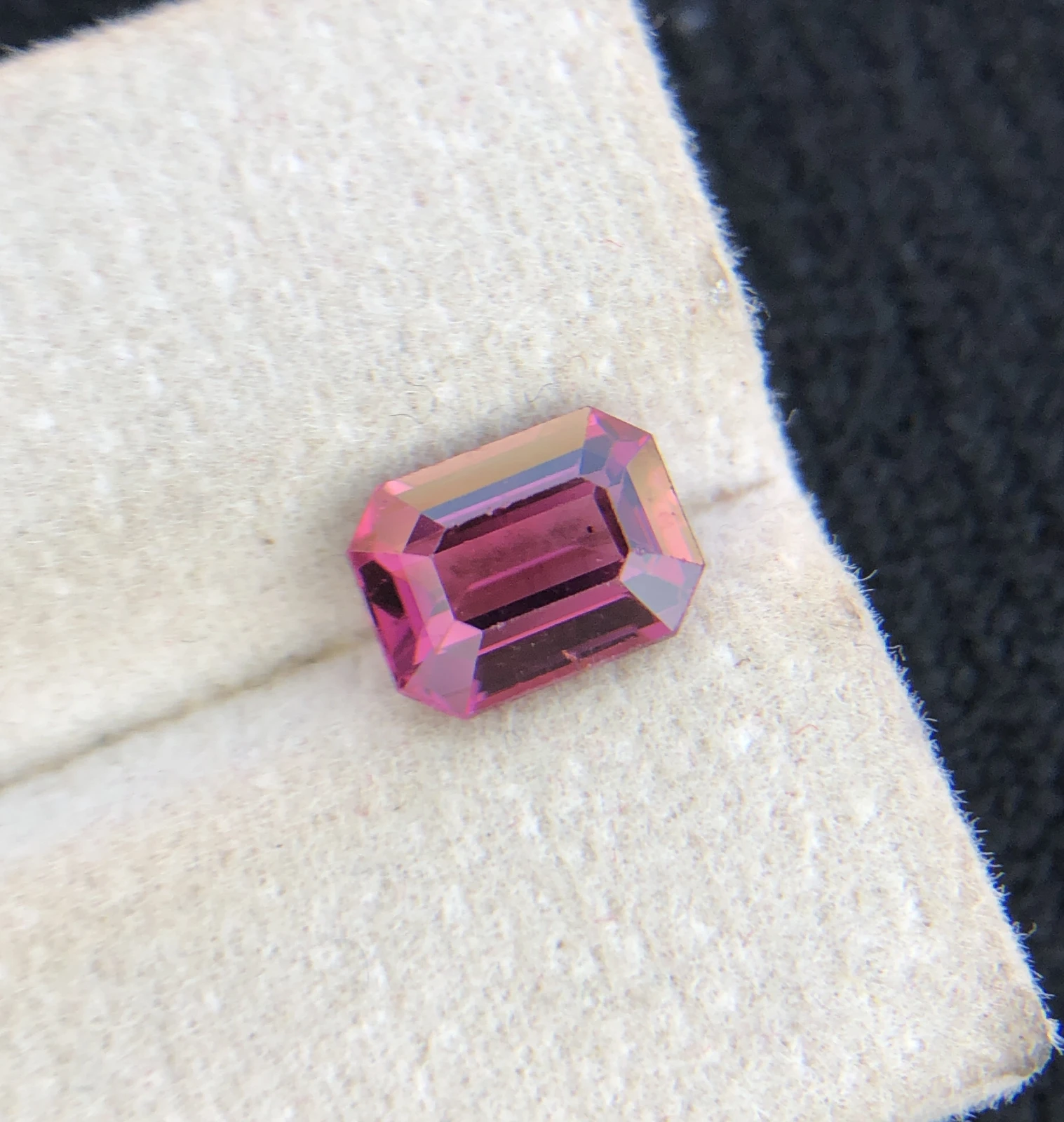2.15ct Pink Malaya Garnet from Tanzania — view 2